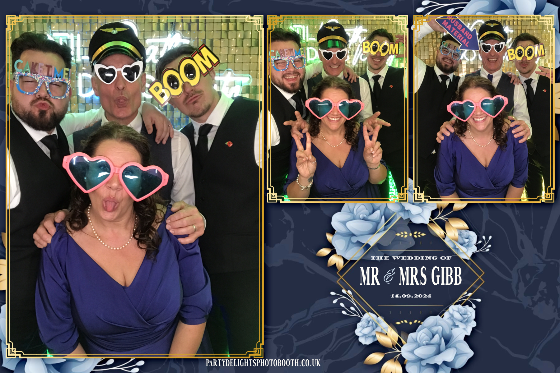 Chris Gibb & Bethan Bowdrey | View more photos from the event at gallery.partydelightsphotobooth.co.uk/u/PartyDelightsPhotoBooth/Chris-Gibb-Bethan-Bowdrey