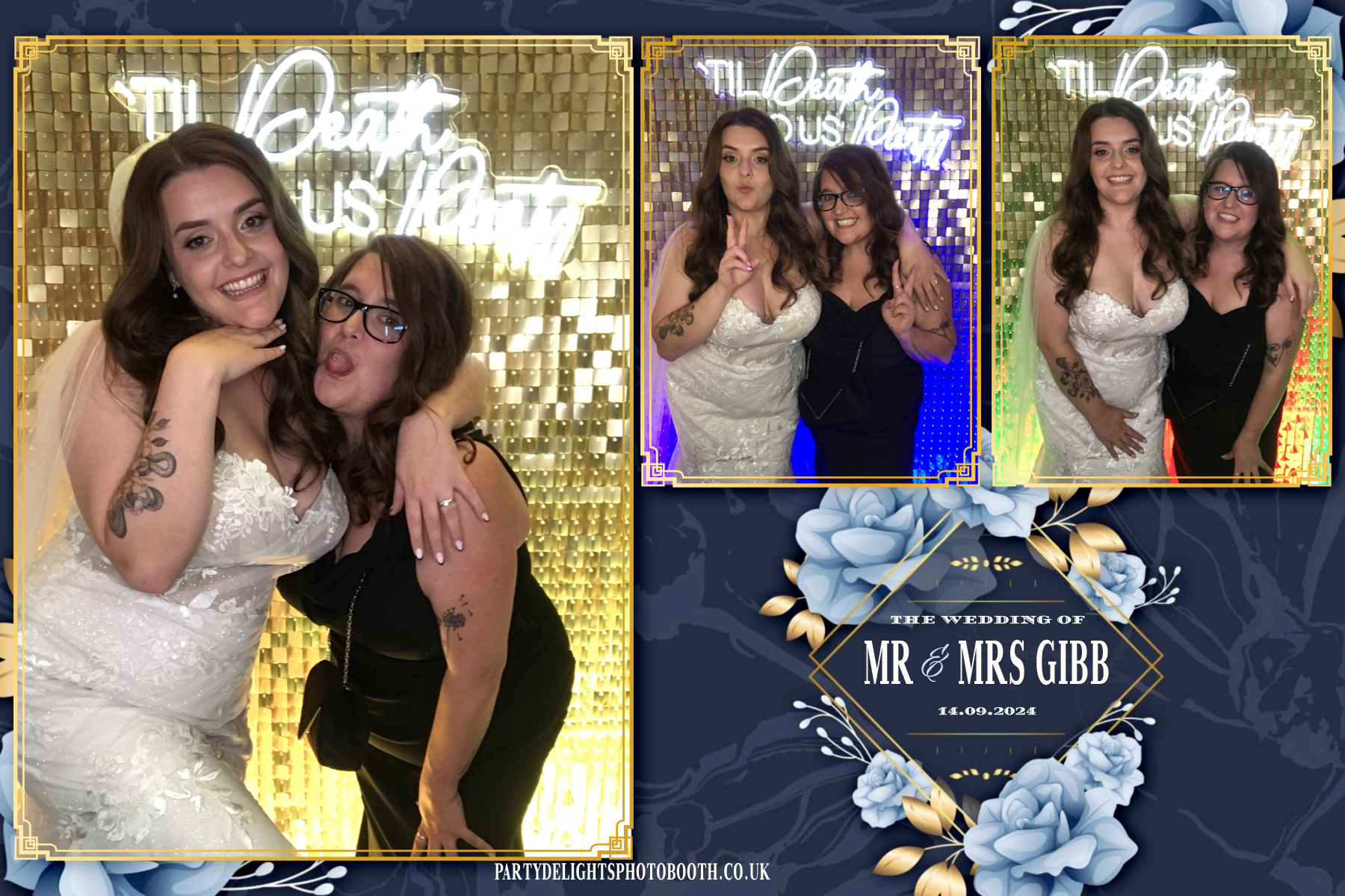 Chris Gibb & Bethan Bowdrey | View more photos from the event at gallery.partydelightsphotobooth.co.uk/u/PartyDelightsPhotoBooth/Chris-Gibb-Bethan-Bowdrey
