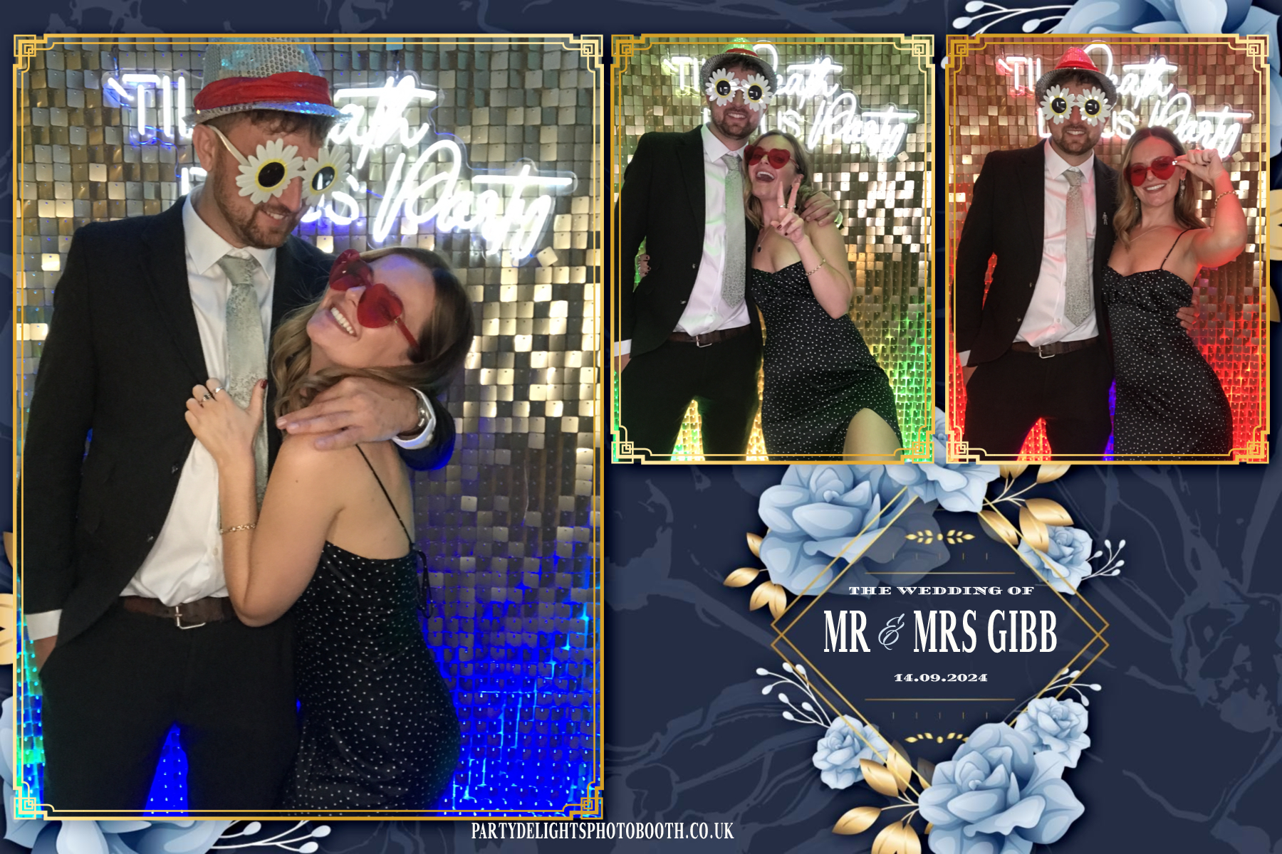 Chris Gibb & Bethan Bowdrey | View more photos from the event at gallery.partydelightsphotobooth.co.uk/u/PartyDelightsPhotoBooth/Chris-Gibb-Bethan-Bowdrey