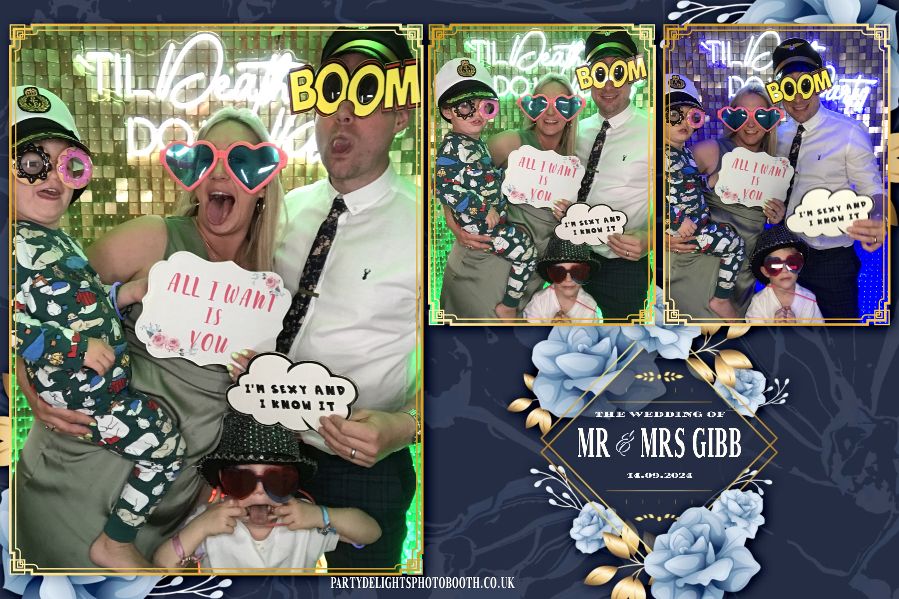 Chris Gibb & Bethan Bowdrey | View more photos from the event at gallery.partydelightsphotobooth.co.uk/u/PartyDelightsPhotoBooth/Chris-Gibb-Bethan-Bowdrey