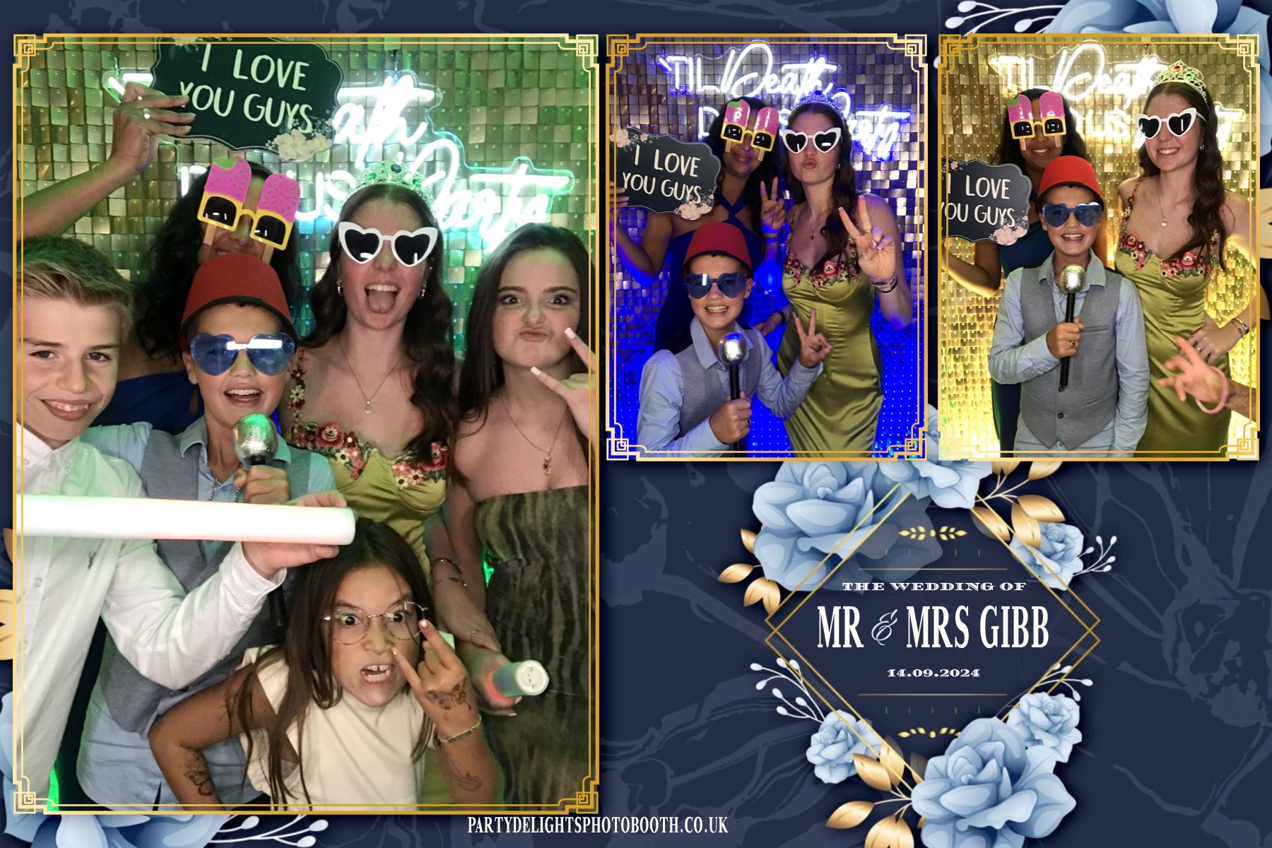 Chris Gibb & Bethan Bowdrey | View more photos from the event at gallery.partydelightsphotobooth.co.uk/u/PartyDelightsPhotoBooth/Chris-Gibb-Bethan-Bowdrey