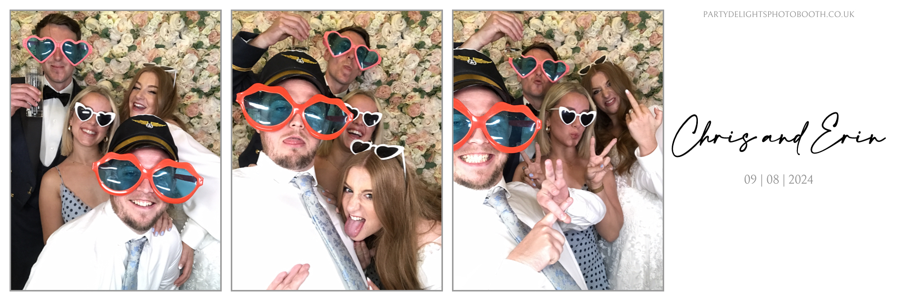 Chris and Erin’s Wedding | View more photos from the event at gallery.partydelightsphotobooth.co.uk/u/PartyDelightsPhotoBooth/Chris-and-Erin’s-Wedding