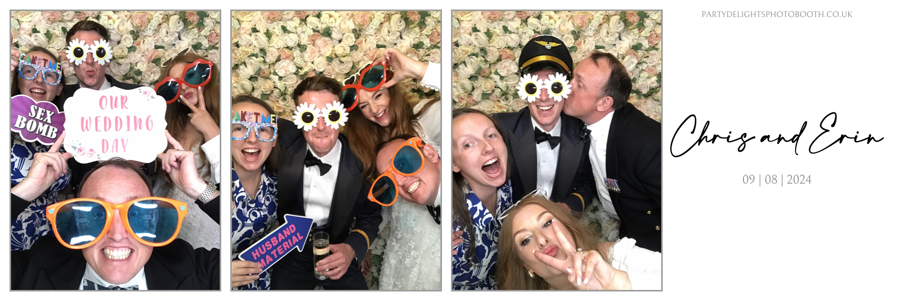 Chris and Erin’s Wedding | View more photos from the event at gallery.partydelightsphotobooth.co.uk/u/PartyDelightsPhotoBooth/Chris-and-Erin’s-Wedding