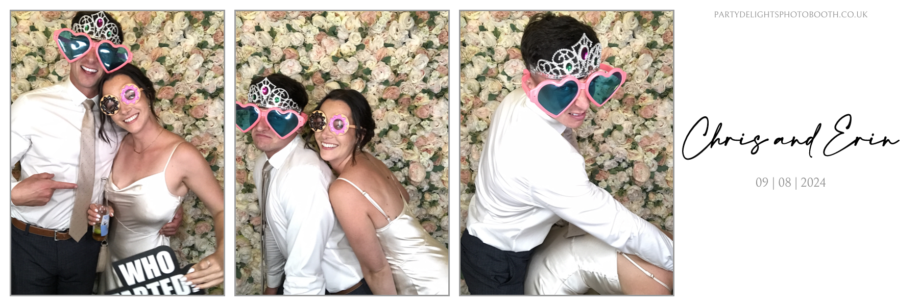 Chris and Erin’s Wedding | View more photos from the event at gallery.partydelightsphotobooth.co.uk/u/PartyDelightsPhotoBooth/Chris-and-Erin’s-Wedding