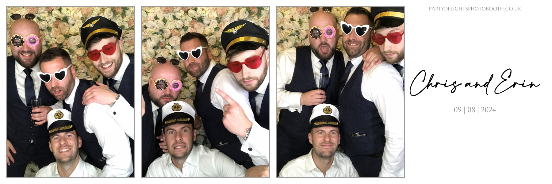 Chris and Erin’s Wedding | View more photos from the event at gallery.partydelightsphotobooth.co.uk/u/PartyDelightsPhotoBooth/Chris-and-Erin’s-Wedding