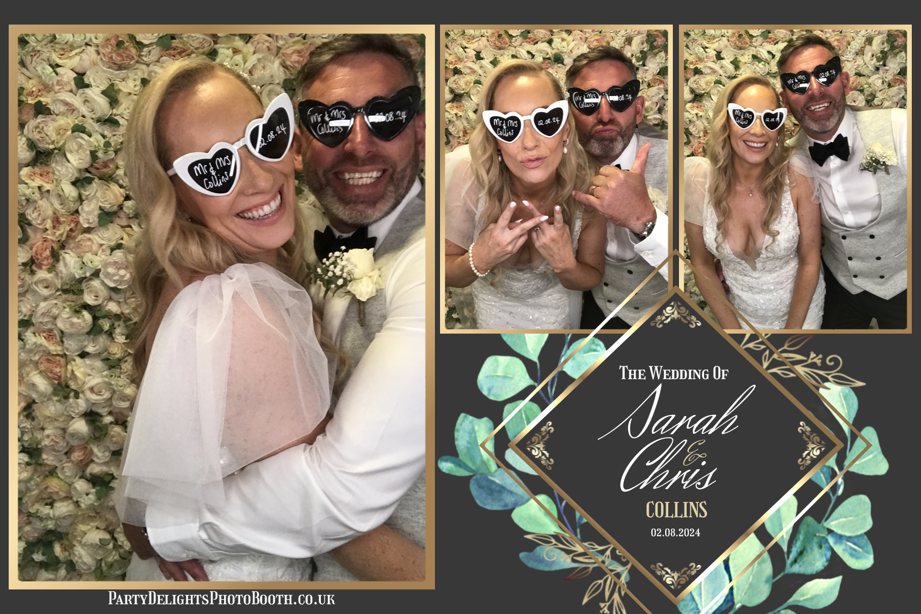 Chris and Sarah’s wedding | View more photos from the event at gallery.partydelightsphotobooth.co.uk/u/PartyDelightsPhotoBooth/Chris-and-Sarah’s-wedding