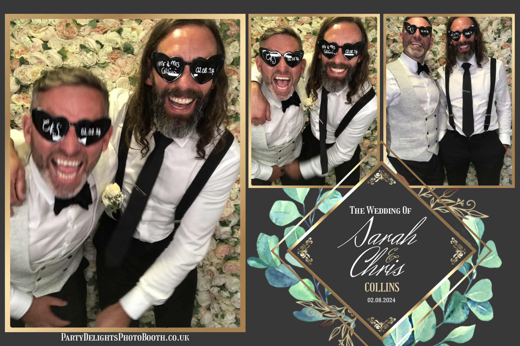 Chris and Sarah’s wedding | View more photos from the event at gallery.partydelightsphotobooth.co.uk/u/PartyDelightsPhotoBooth/Chris-and-Sarah’s-wedding