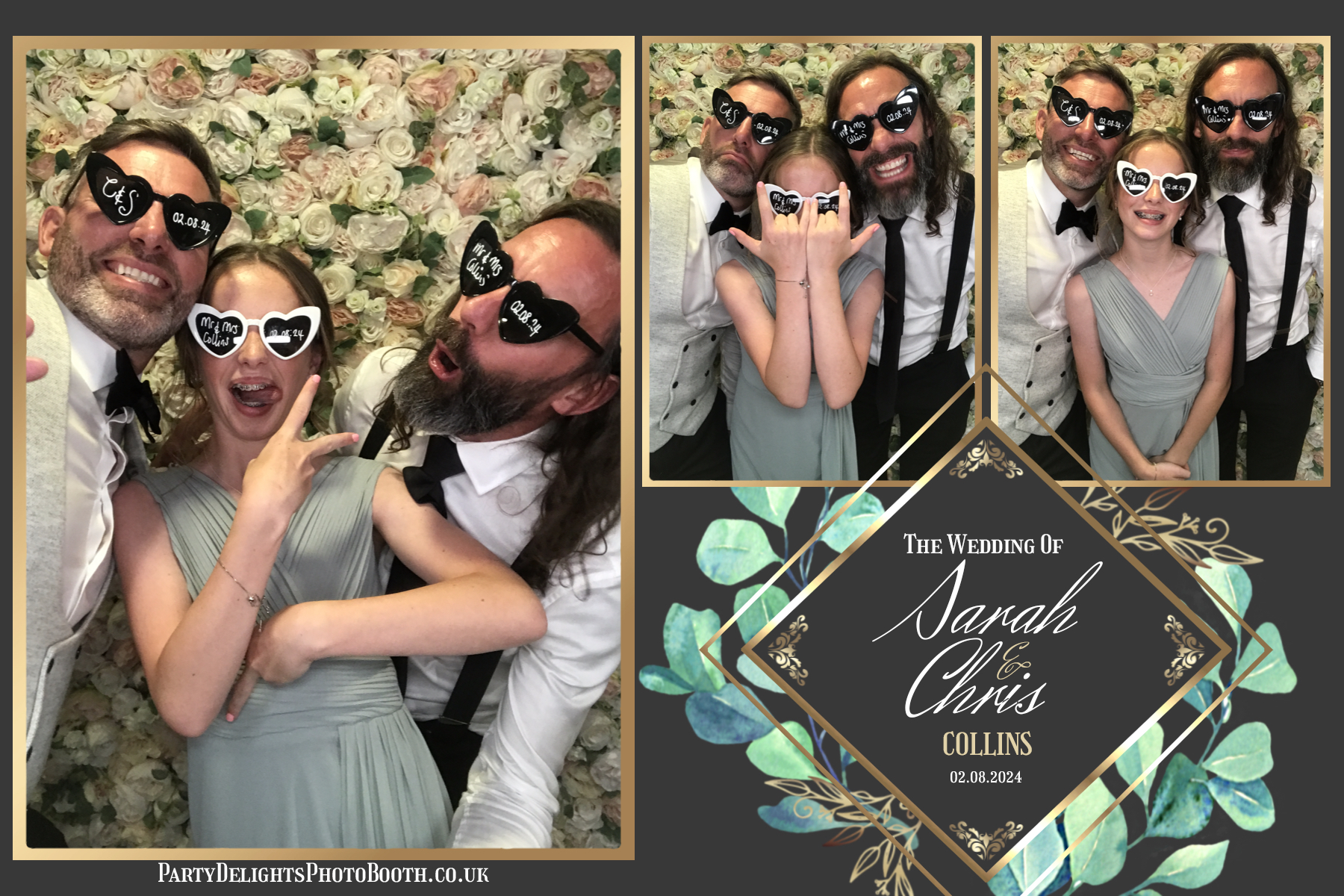 Chris and Sarah’s wedding | View more photos from the event at gallery.partydelightsphotobooth.co.uk/u/PartyDelightsPhotoBooth/Chris-and-Sarah’s-wedding