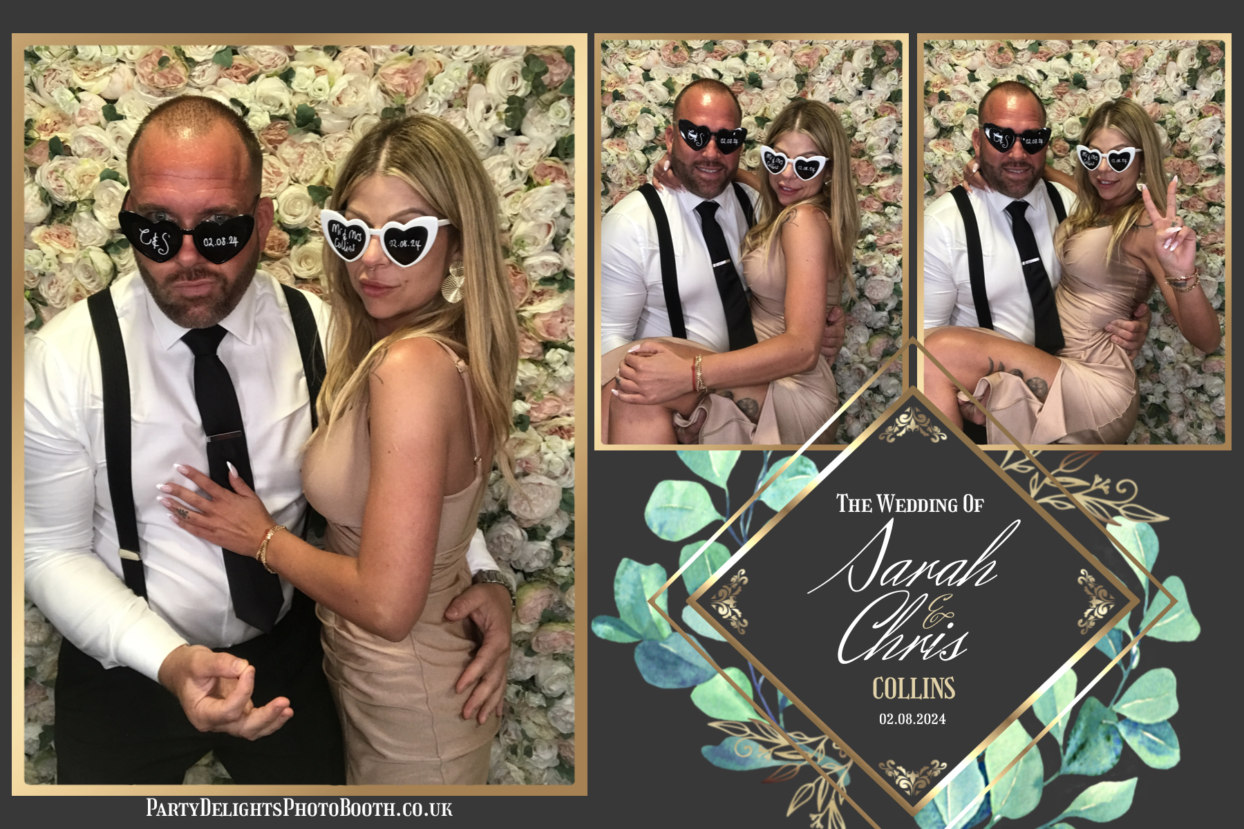 Chris and Sarah’s wedding | View more photos from the event at gallery.partydelightsphotobooth.co.uk/u/PartyDelightsPhotoBooth/Chris-and-Sarah’s-wedding