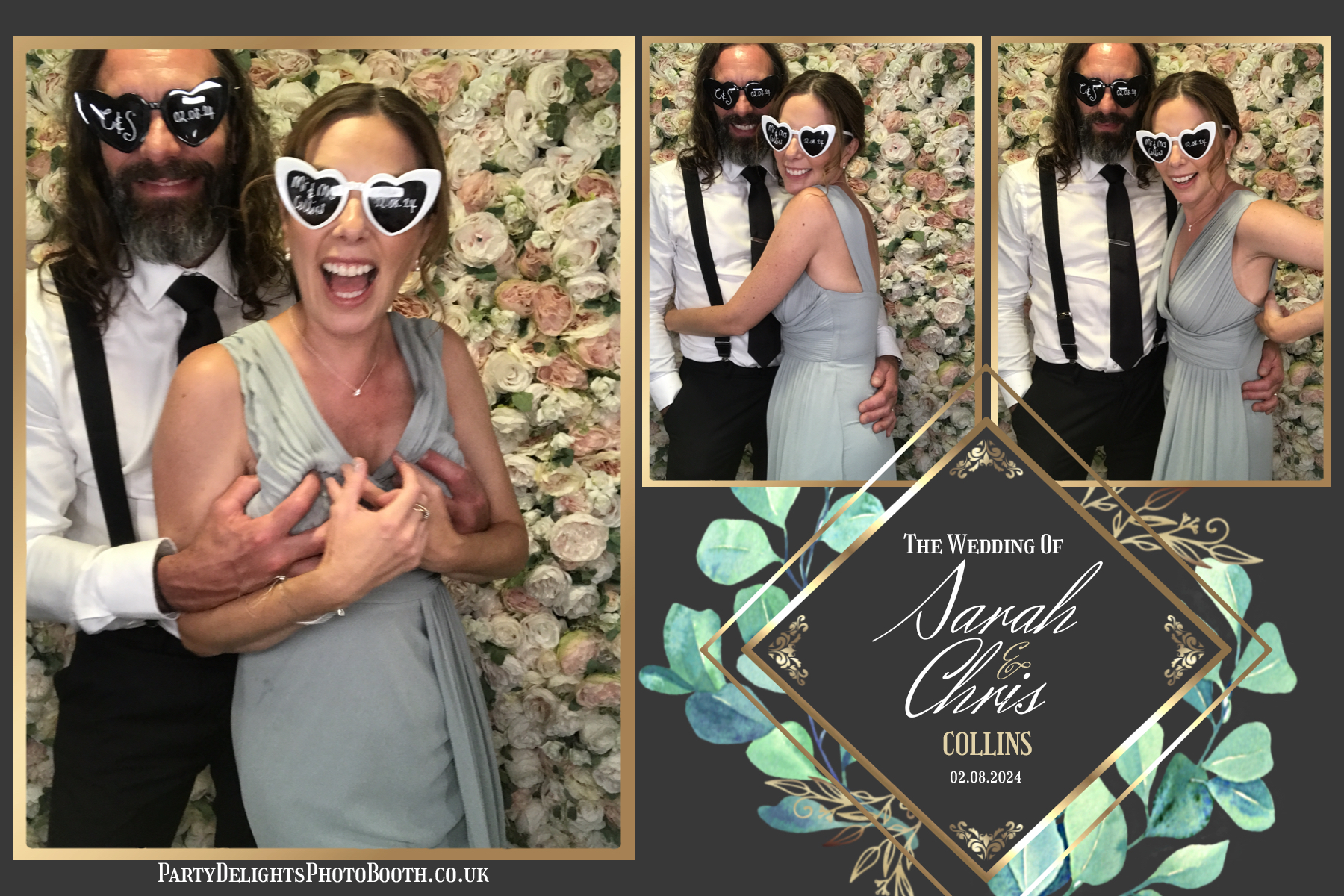 Chris and Sarah’s wedding | View more photos from the event at gallery.partydelightsphotobooth.co.uk/u/PartyDelightsPhotoBooth/Chris-and-Sarah’s-wedding