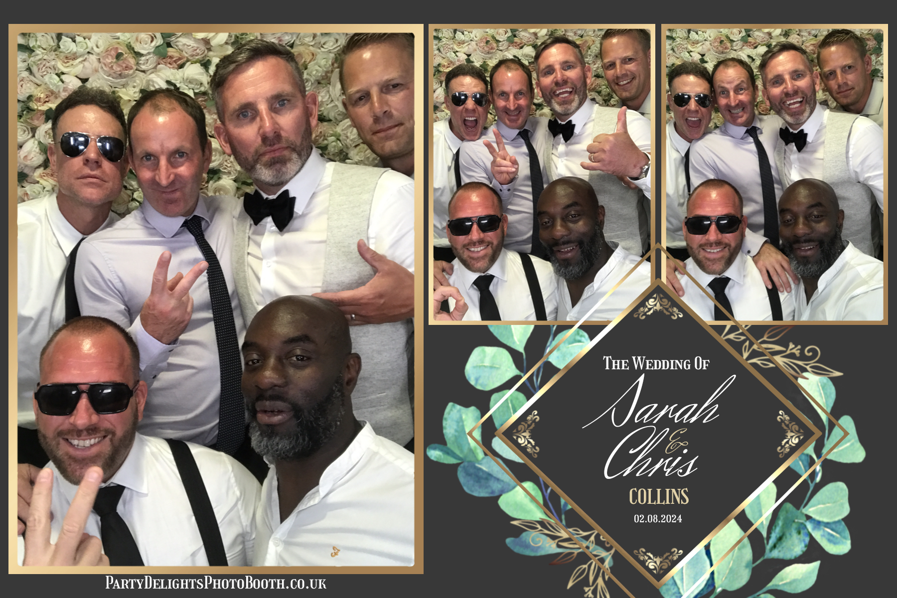 Chris and Sarah’s wedding | View more photos from the event at gallery.partydelightsphotobooth.co.uk/u/PartyDelightsPhotoBooth/Chris-and-Sarah’s-wedding