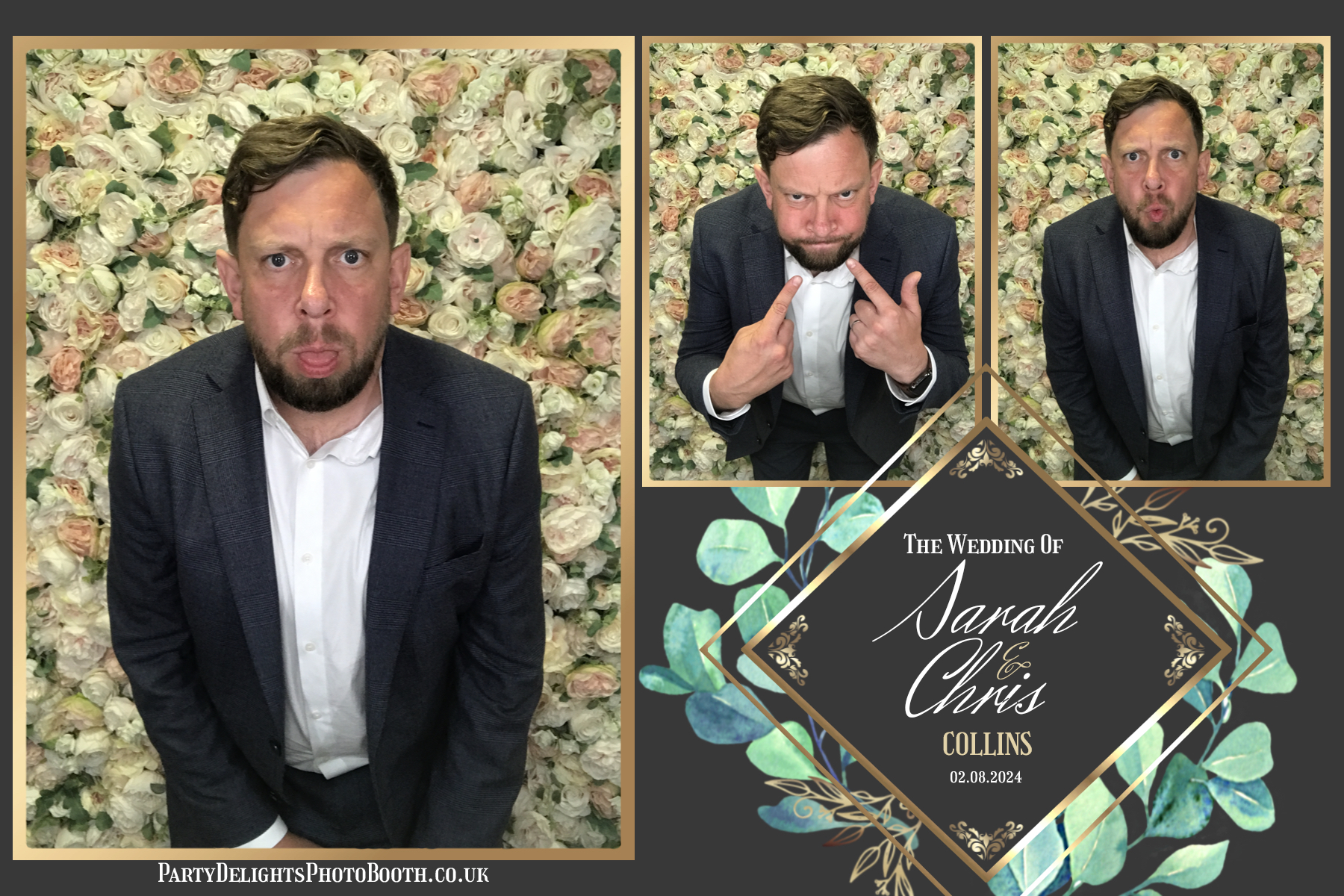 Chris and Sarah’s wedding | View more photos from the event at gallery.partydelightsphotobooth.co.uk/u/PartyDelightsPhotoBooth/Chris-and-Sarah’s-wedding