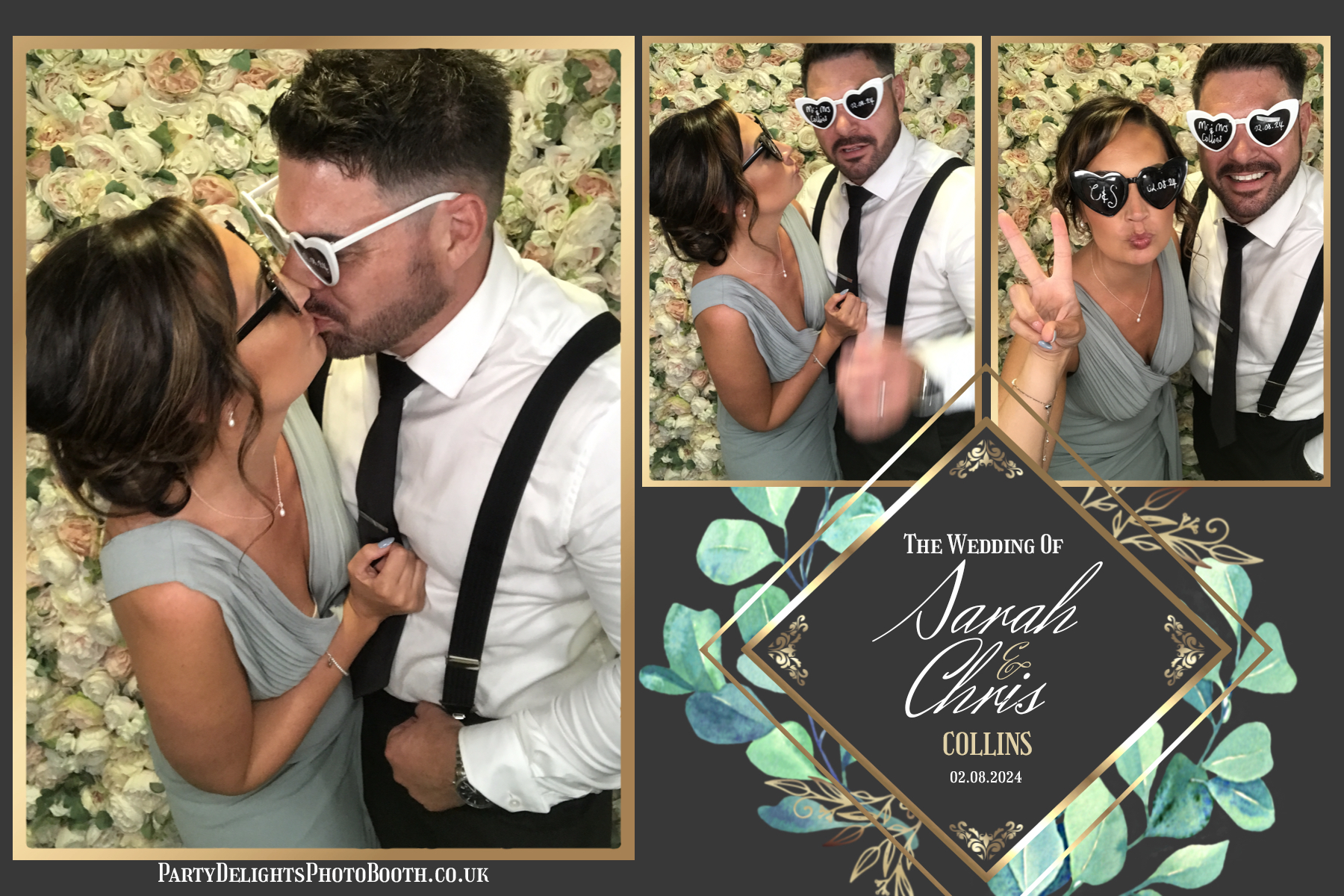 Chris and Sarah’s wedding | View more photos from the event at gallery.partydelightsphotobooth.co.uk/u/PartyDelightsPhotoBooth/Chris-and-Sarah’s-wedding