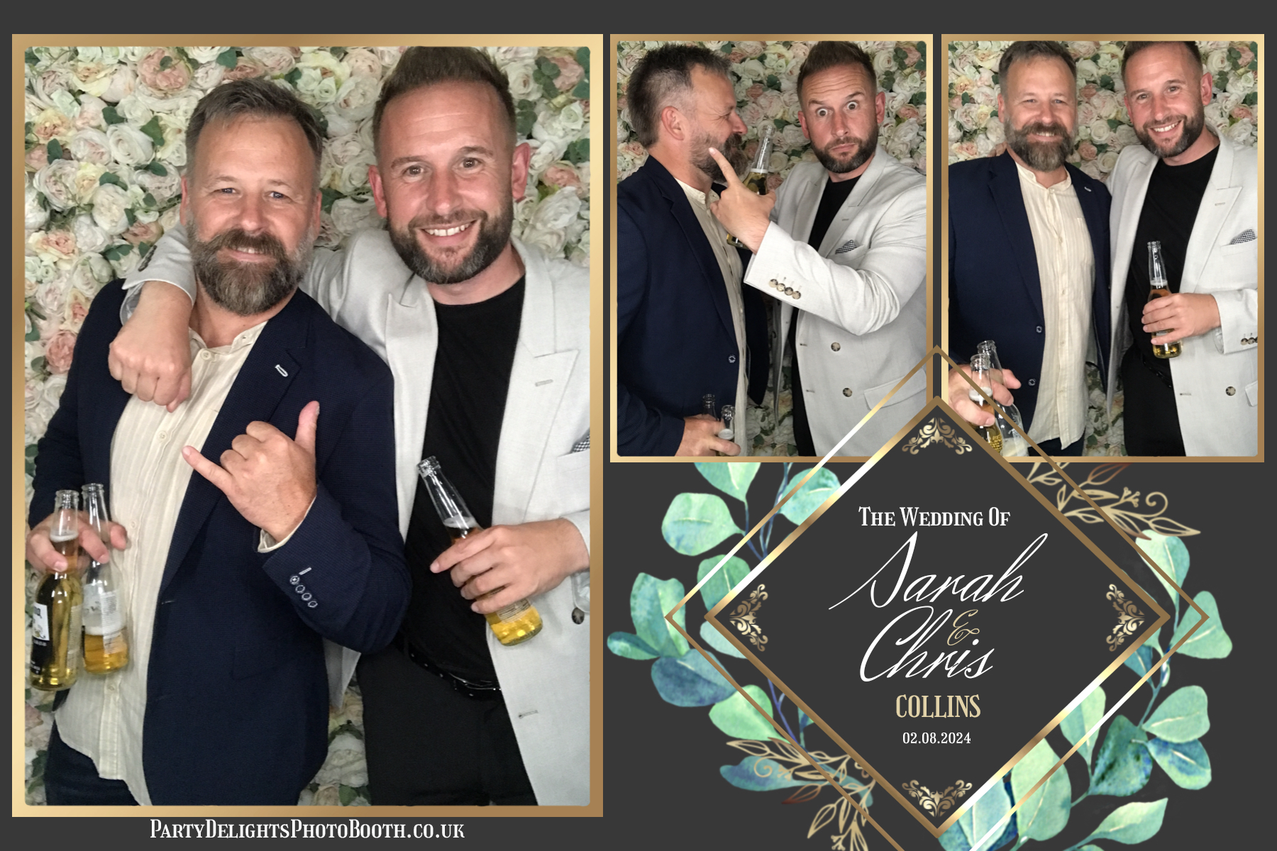 Chris and Sarah’s wedding | View more photos from the event at gallery.partydelightsphotobooth.co.uk/u/PartyDelightsPhotoBooth/Chris-and-Sarah’s-wedding