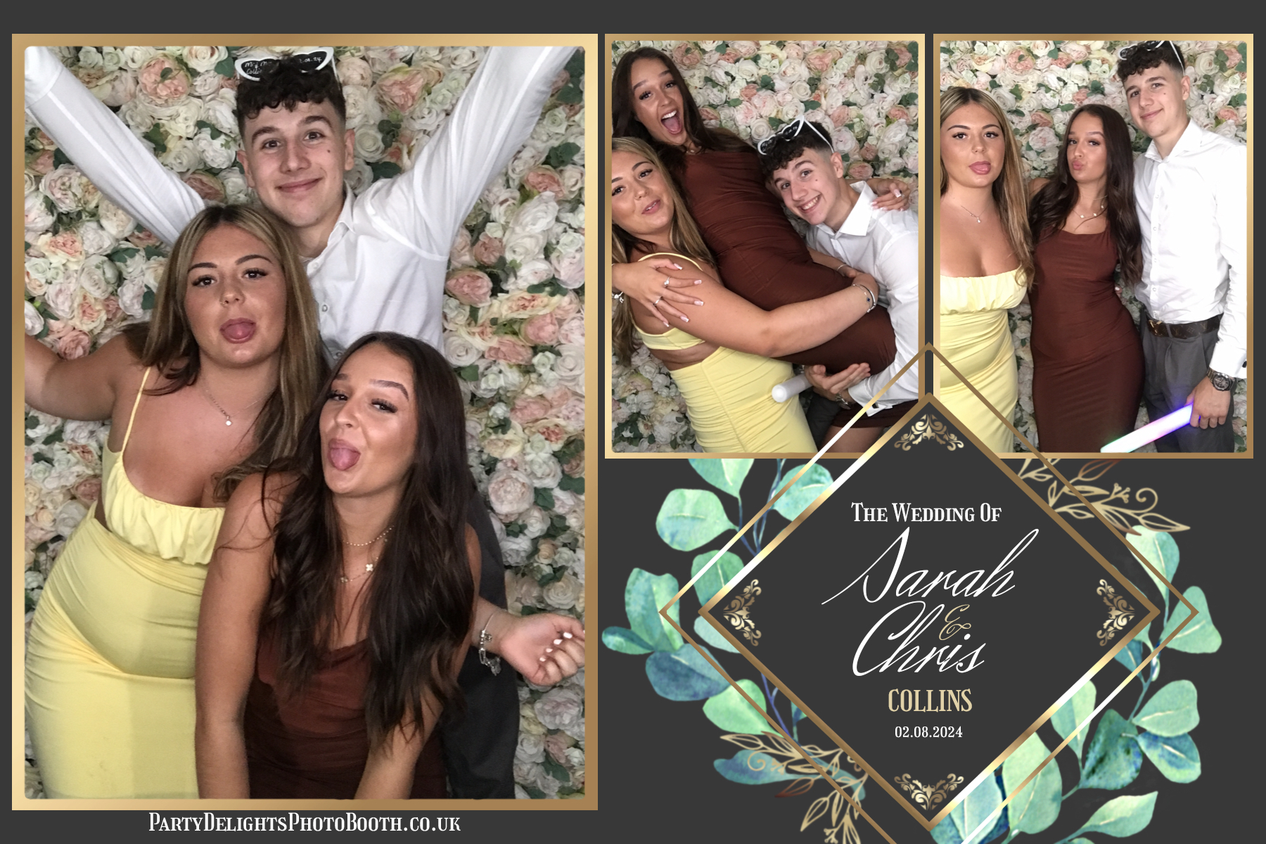 Chris and Sarah’s wedding | View more photos from the event at gallery.partydelightsphotobooth.co.uk/u/PartyDelightsPhotoBooth/Chris-and-Sarah’s-wedding