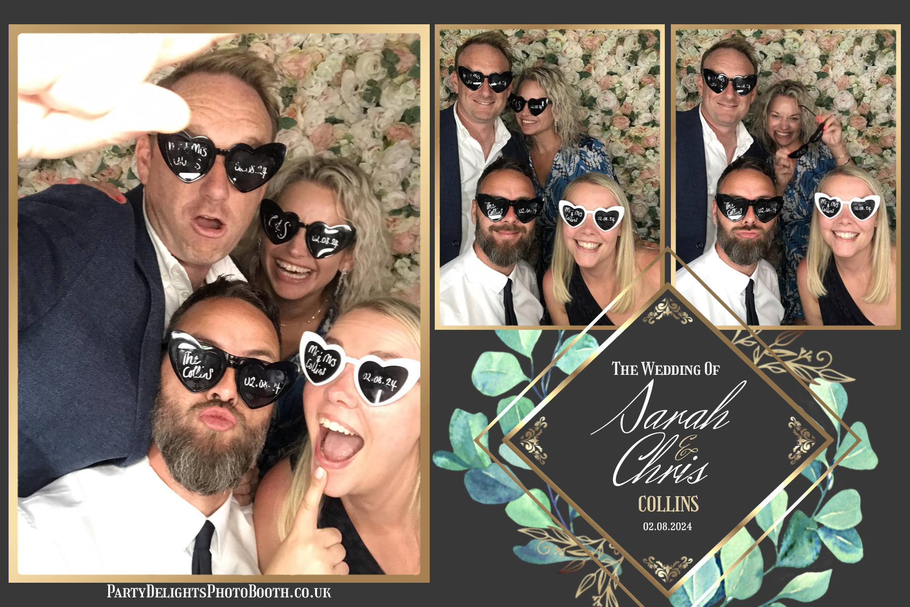 Chris and Sarah’s wedding | View more photos from the event at gallery.partydelightsphotobooth.co.uk/u/PartyDelightsPhotoBooth/Chris-and-Sarah’s-wedding