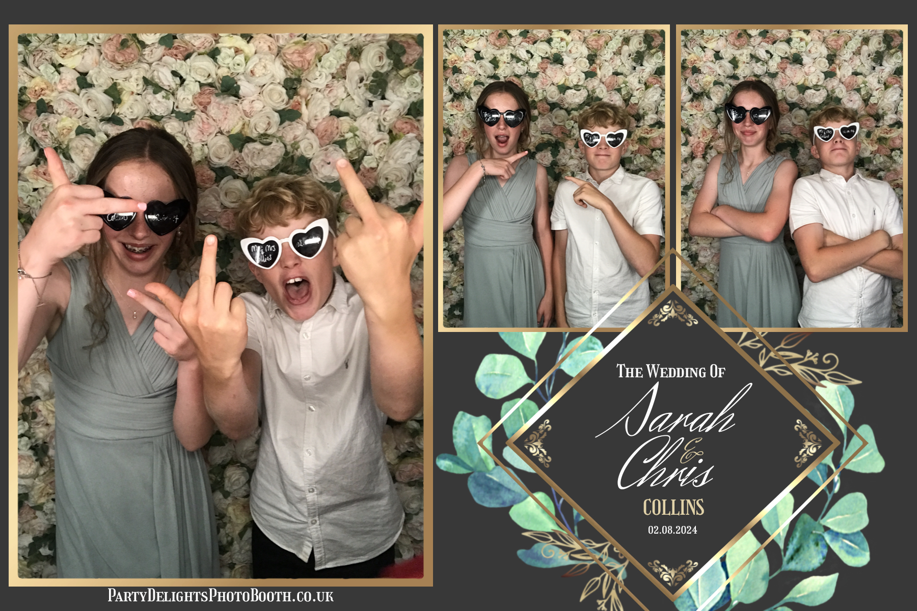 Chris and Sarah’s wedding | View more photos from the event at gallery.partydelightsphotobooth.co.uk/u/PartyDelightsPhotoBooth/Chris-and-Sarah’s-wedding