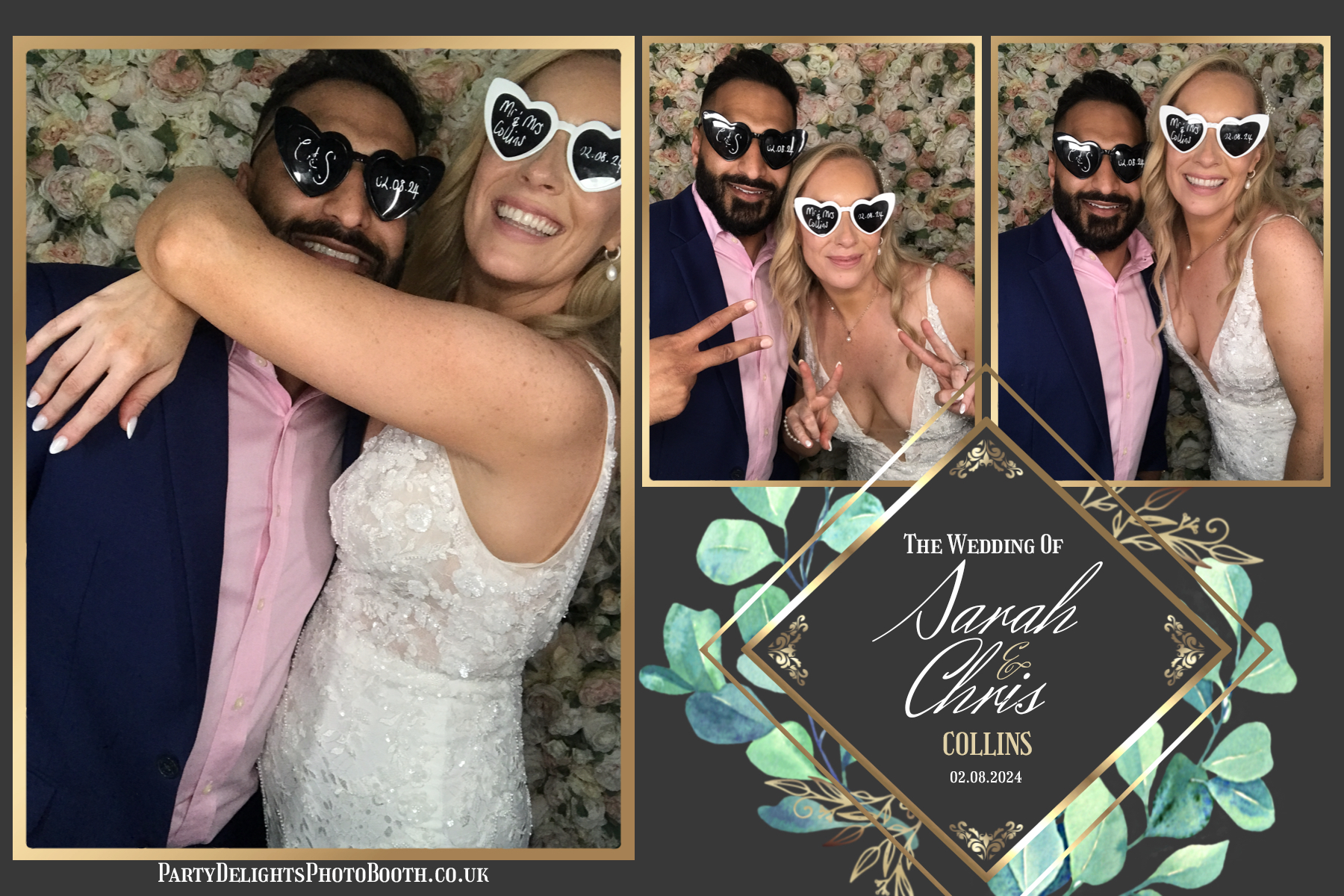 Chris and Sarah’s wedding | View more photos from the event at gallery.partydelightsphotobooth.co.uk/u/PartyDelightsPhotoBooth/Chris-and-Sarah’s-wedding
