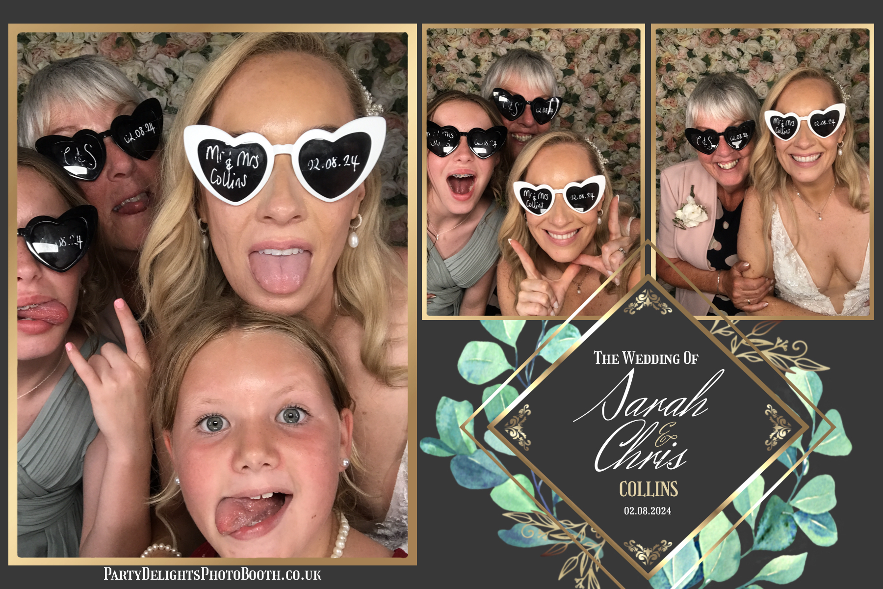 Chris and Sarah’s wedding | View more photos from the event at gallery.partydelightsphotobooth.co.uk/u/PartyDelightsPhotoBooth/Chris-and-Sarah’s-wedding