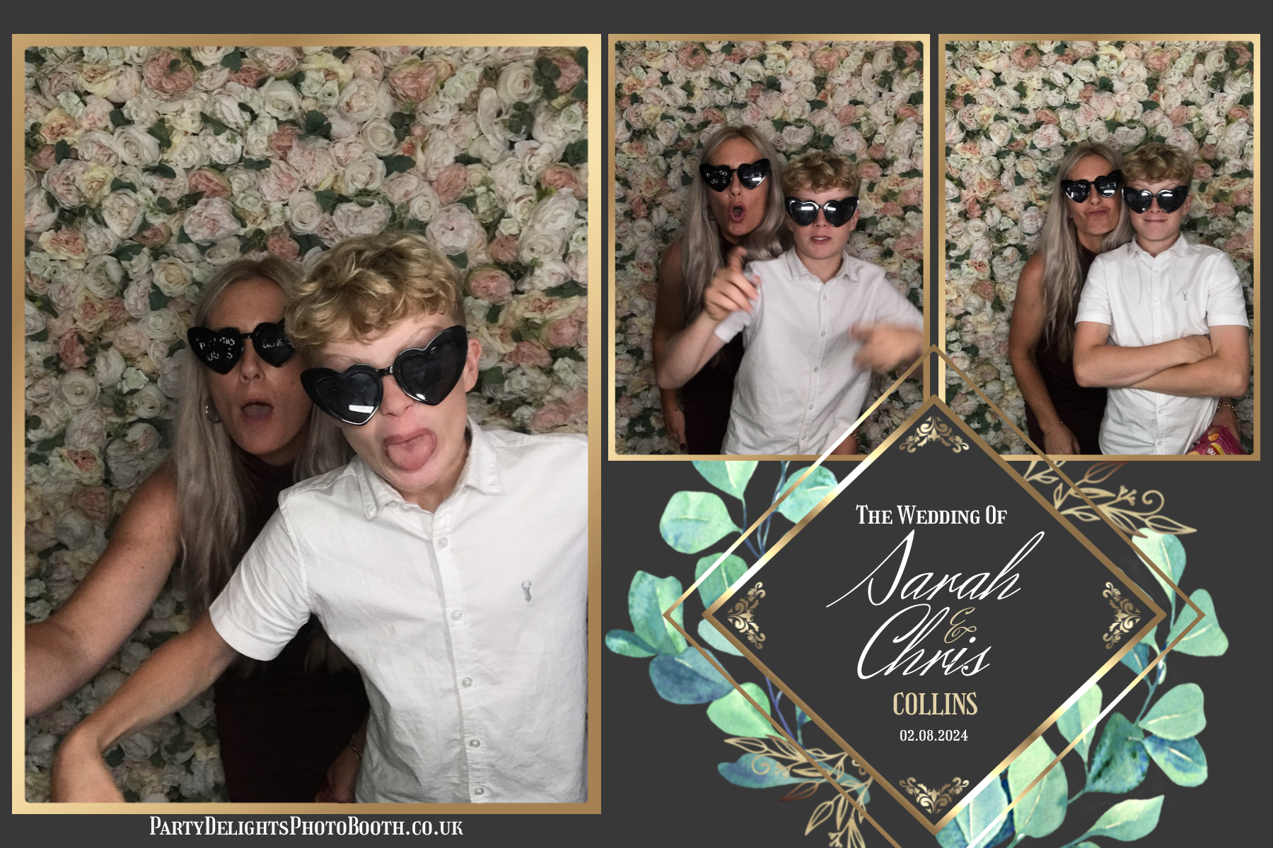Chris and Sarah’s wedding | View more photos from the event at gallery.partydelightsphotobooth.co.uk/u/PartyDelightsPhotoBooth/Chris-and-Sarah’s-wedding
