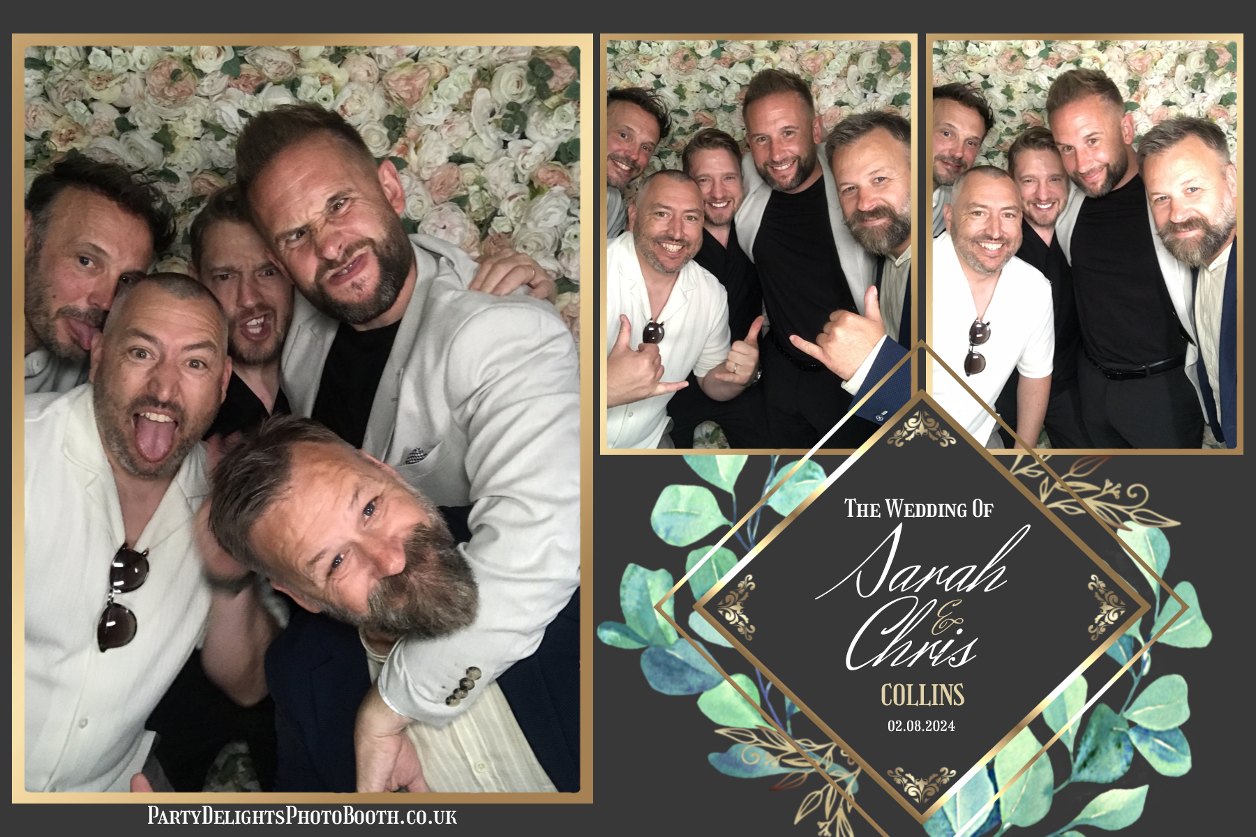 Chris and Sarah’s wedding | View more photos from the event at gallery.partydelightsphotobooth.co.uk/u/PartyDelightsPhotoBooth/Chris-and-Sarah’s-wedding
