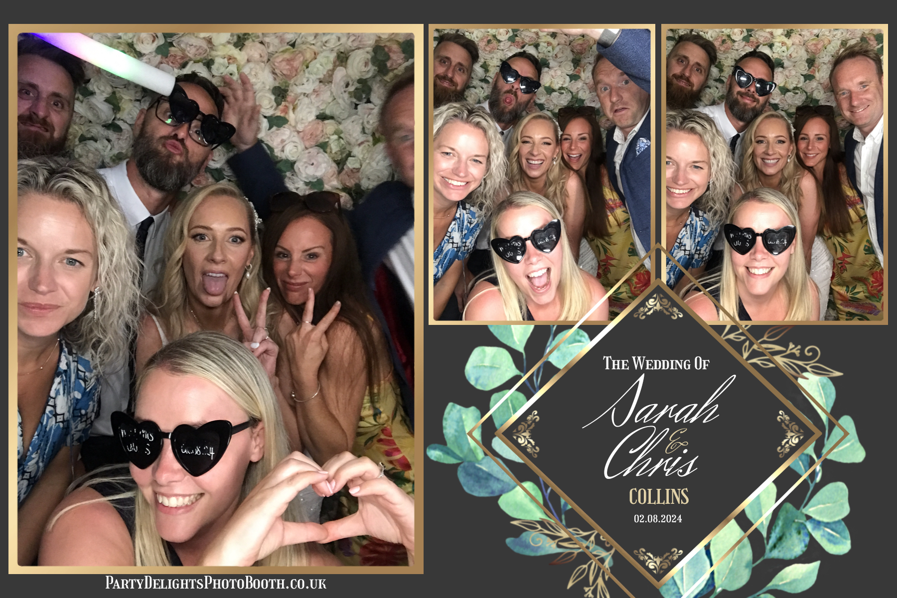 Chris and Sarah’s wedding | View more photos from the event at gallery.partydelightsphotobooth.co.uk/u/PartyDelightsPhotoBooth/Chris-and-Sarah’s-wedding