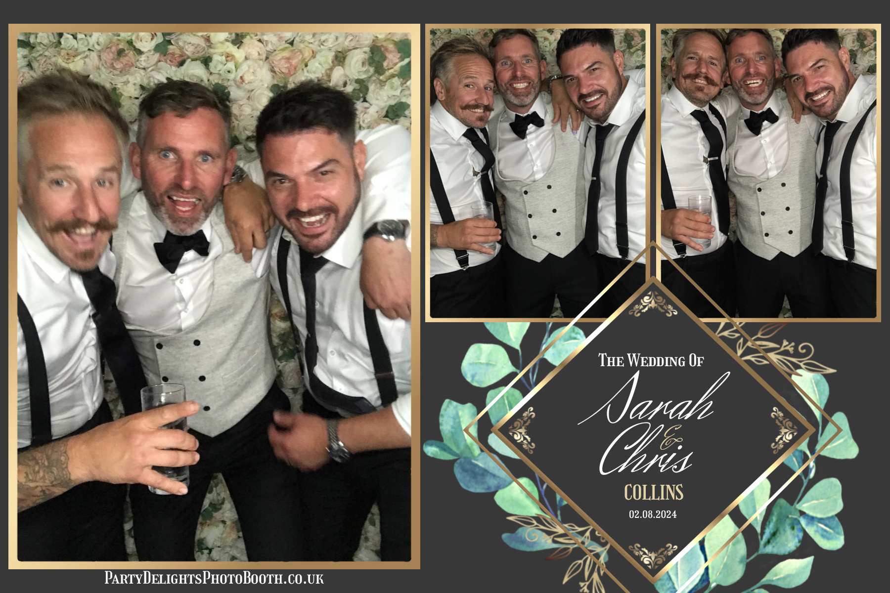 Chris and Sarah’s wedding | View more photos from the event at gallery.partydelightsphotobooth.co.uk/u/PartyDelightsPhotoBooth/Chris-and-Sarah’s-wedding