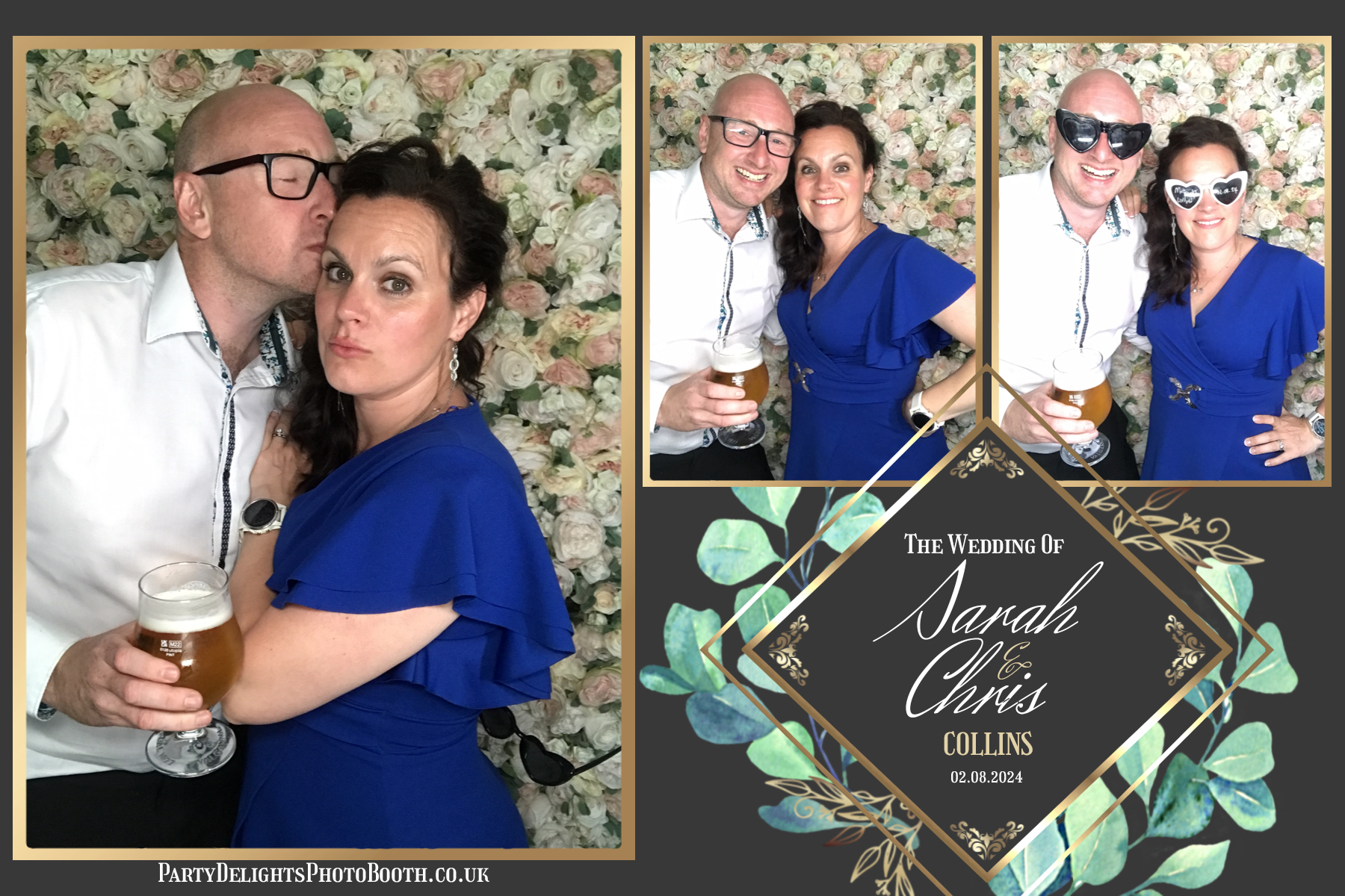 Chris and Sarah’s wedding | View more photos from the event at gallery.partydelightsphotobooth.co.uk/u/PartyDelightsPhotoBooth/Chris-and-Sarah’s-wedding
