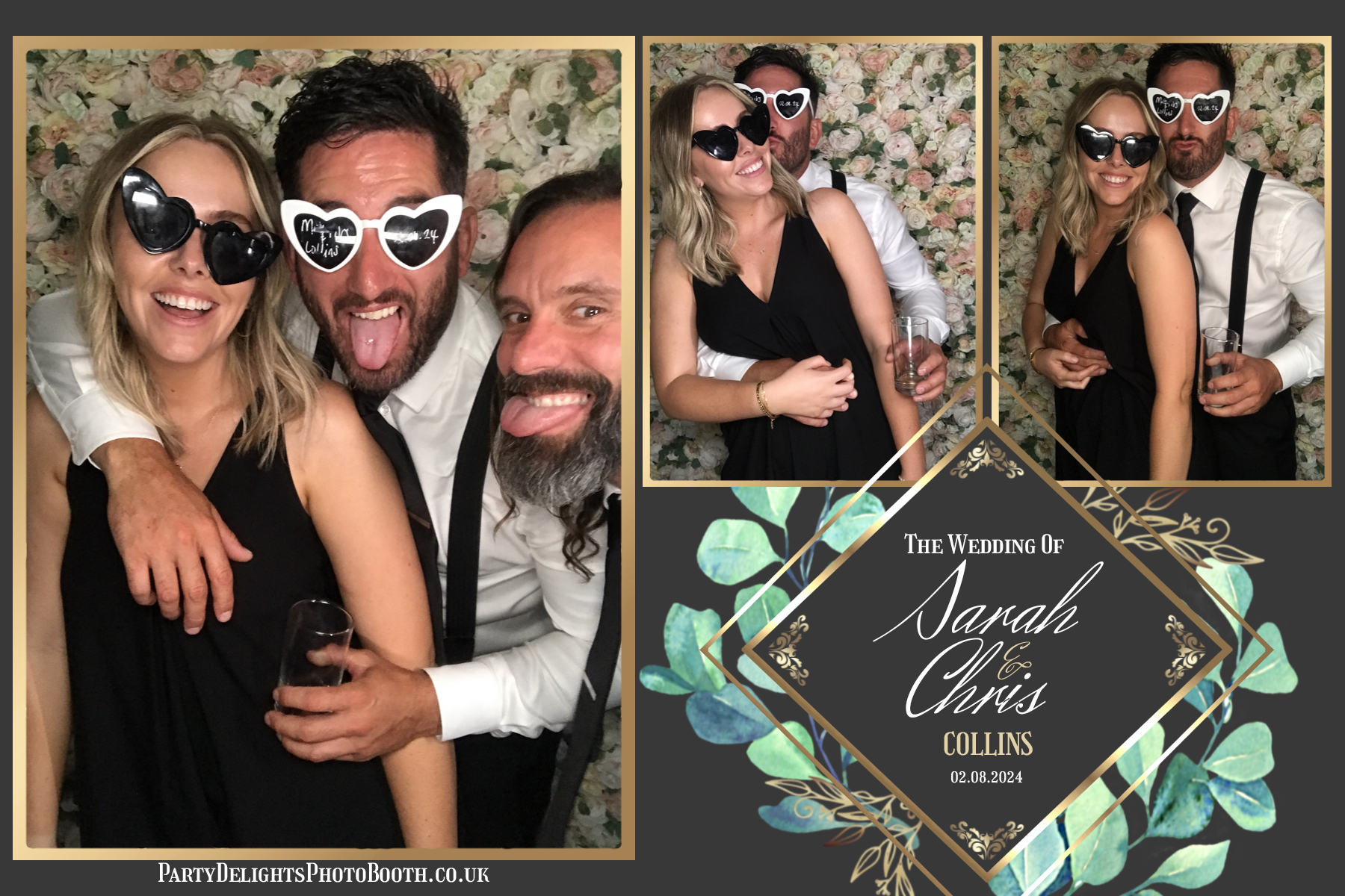Chris and Sarah’s wedding | View more photos from the event at gallery.partydelightsphotobooth.co.uk/u/PartyDelightsPhotoBooth/Chris-and-Sarah’s-wedding