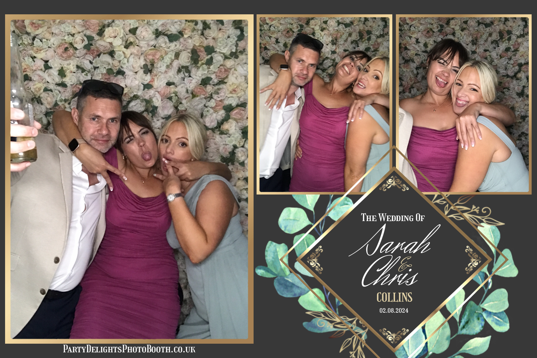 Chris and Sarah’s wedding | View more photos from the event at gallery.partydelightsphotobooth.co.uk/u/PartyDelightsPhotoBooth/Chris-and-Sarah’s-wedding