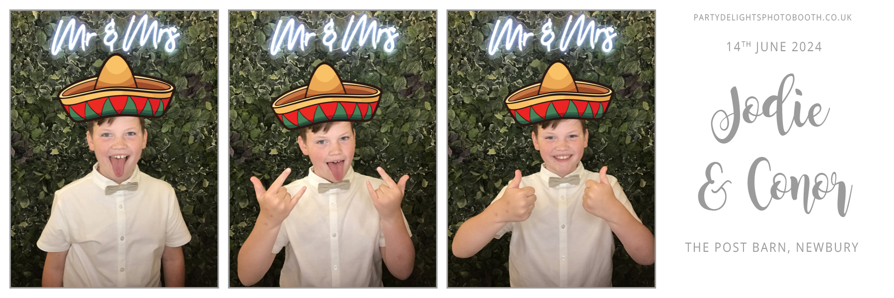 Conor & Jodie’s Wedding | View more photos from the event at gallery.partydelightsphotobooth.co.uk/u/PartyDelightsPhotoBooth/Conor-Jodie’s-Wedding