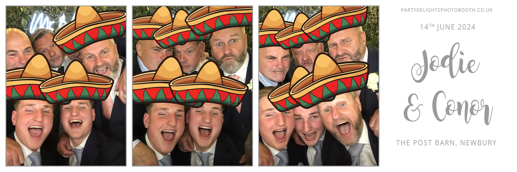 Conor & Jodie’s Wedding | View more photos from the event at gallery.partydelightsphotobooth.co.uk/u/PartyDelightsPhotoBooth/Conor-Jodie’s-Wedding