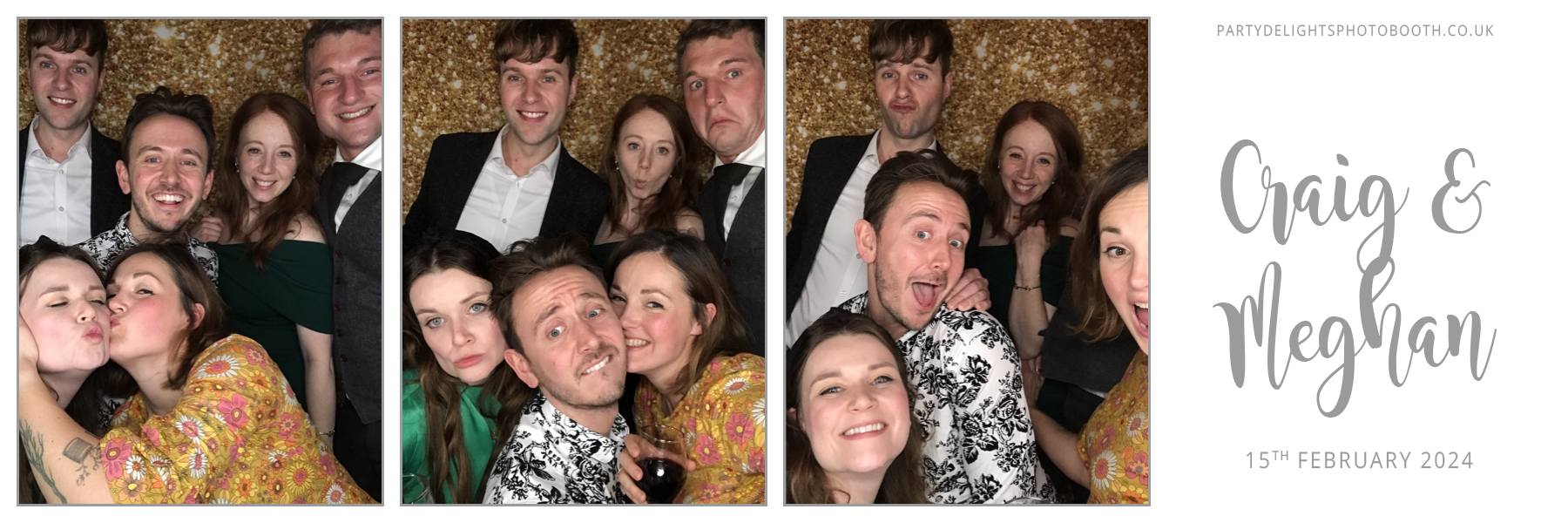 Craig & Meghan’s Wedding | View more photos from the event at gallery.partydelightsphotobooth.co.uk/u/PartyDelightsPhotoBooth/Craig-Meghan’s-Wedding
