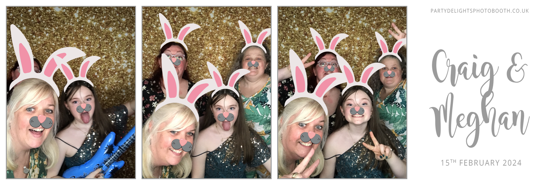 Craig & Meghan’s Wedding | View more photos from the event at gallery.partydelightsphotobooth.co.uk/u/PartyDelightsPhotoBooth/Craig-Meghan’s-Wedding