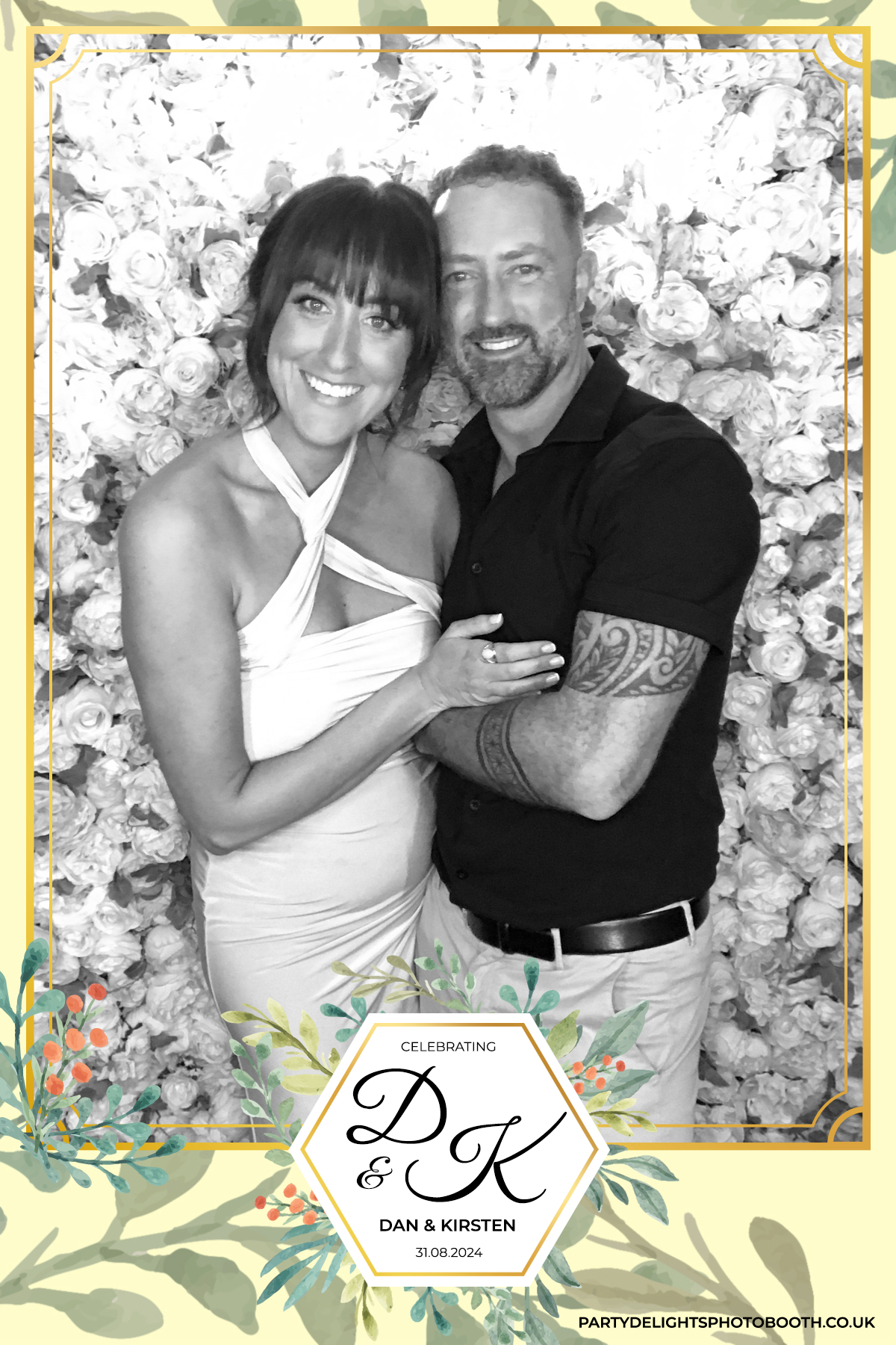 Dan and Kirsten's Wedding | View more photos from the event at gallery.partydelightsphotobooth.co.uk/u/PartyDelightsPhotoBooth/Dan-and-Kirstens-Wedding