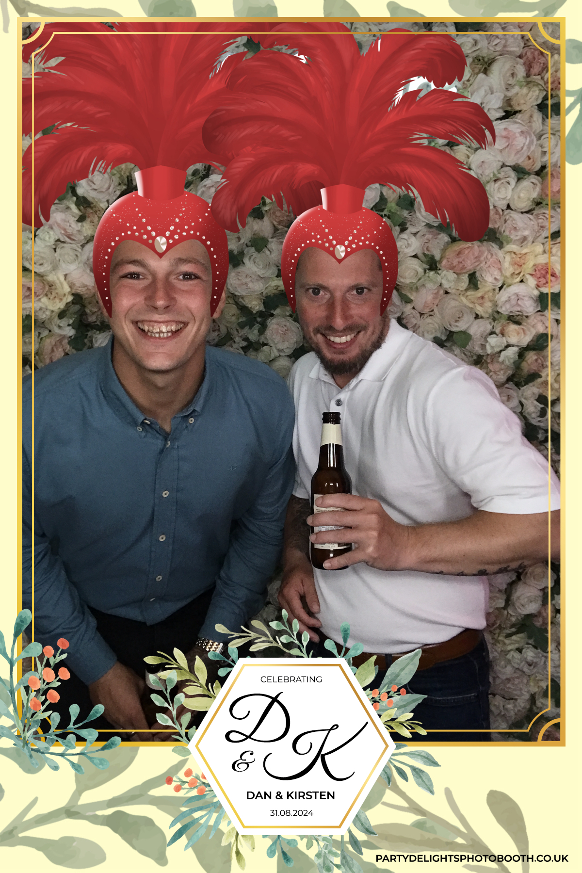 Dan and Kirsten's Wedding | View more photos from the event at gallery.partydelightsphotobooth.co.uk/u/PartyDelightsPhotoBooth/Dan-and-Kirstens-Wedding