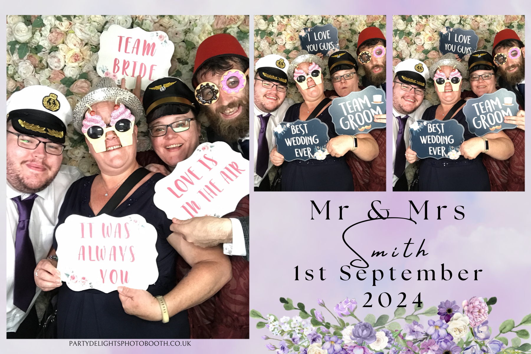 Dani and Michael wedding | View more photos from the event at gallery.partydelightsphotobooth.co.uk/u/PartyDelightsPhotoBooth/Dani-and-Michael-wedding