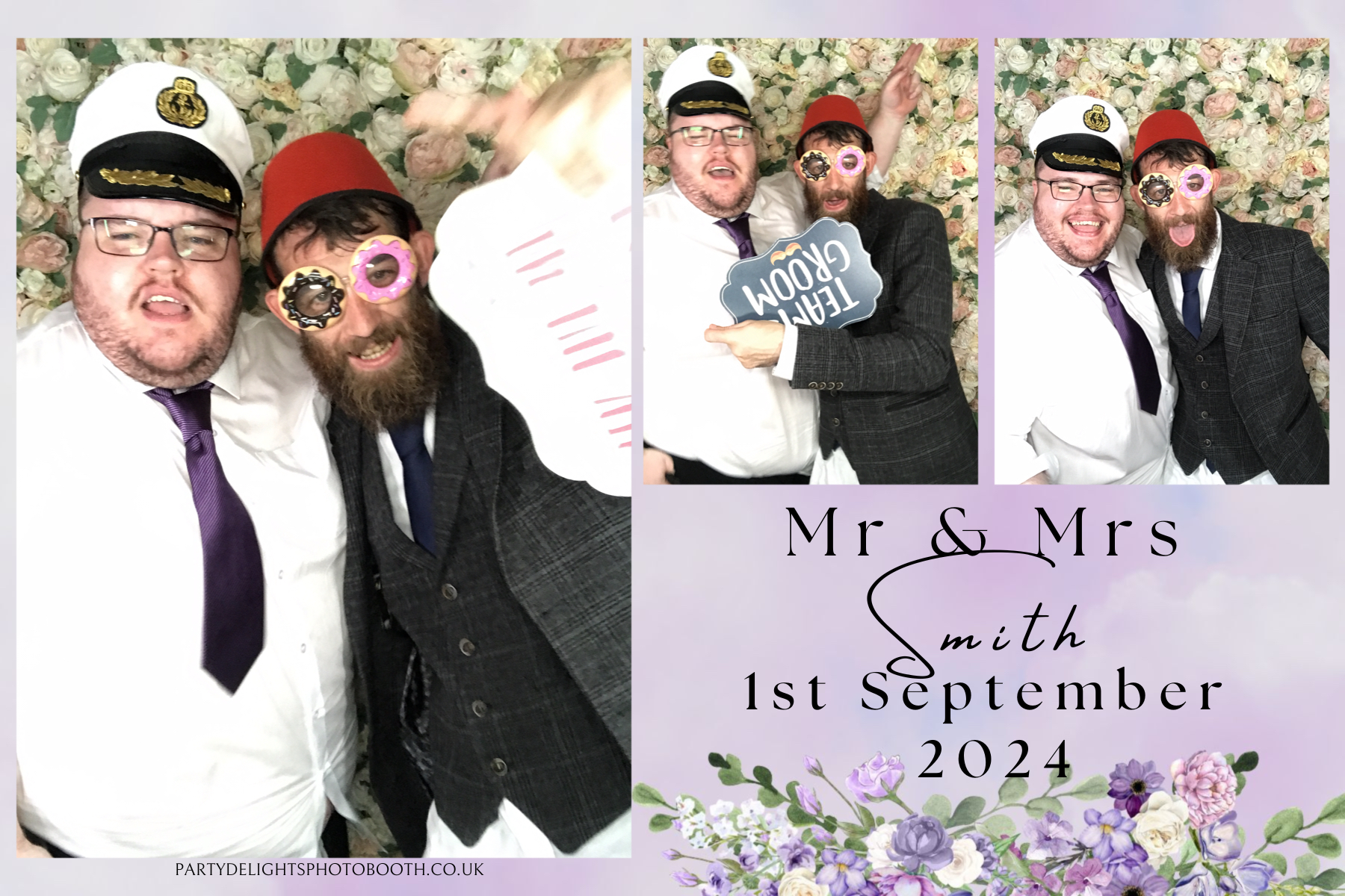 Dani and Michael wedding | View more photos from the event at gallery.partydelightsphotobooth.co.uk/u/PartyDelightsPhotoBooth/Dani-and-Michael-wedding