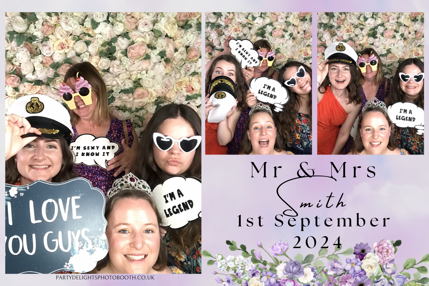 Dani and Michael wedding | View more photos from the event at gallery.partydelightsphotobooth.co.uk/u/PartyDelightsPhotoBooth/Dani-and-Michael-wedding