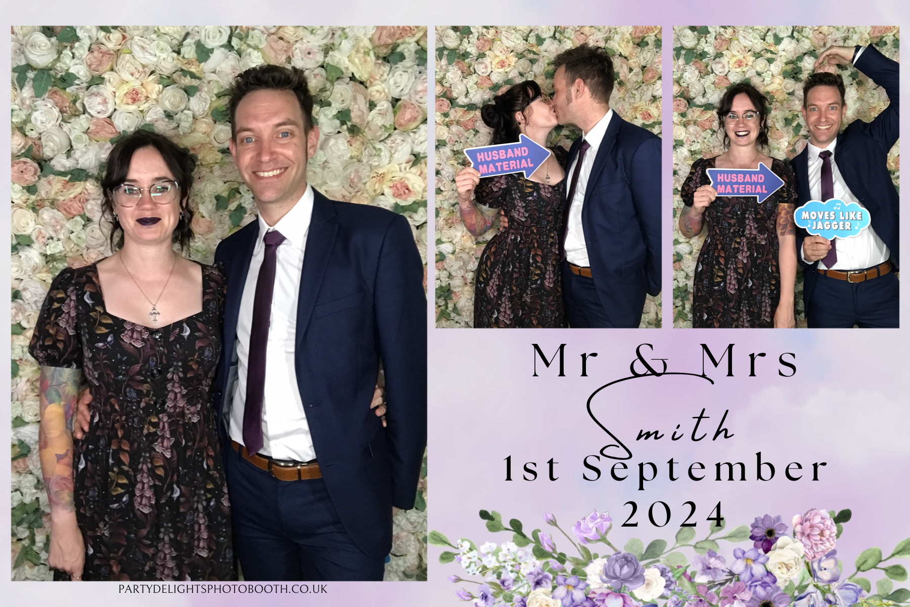 Dani and Michael wedding | View more photos from the event at gallery.partydelightsphotobooth.co.uk/u/PartyDelightsPhotoBooth/Dani-and-Michael-wedding