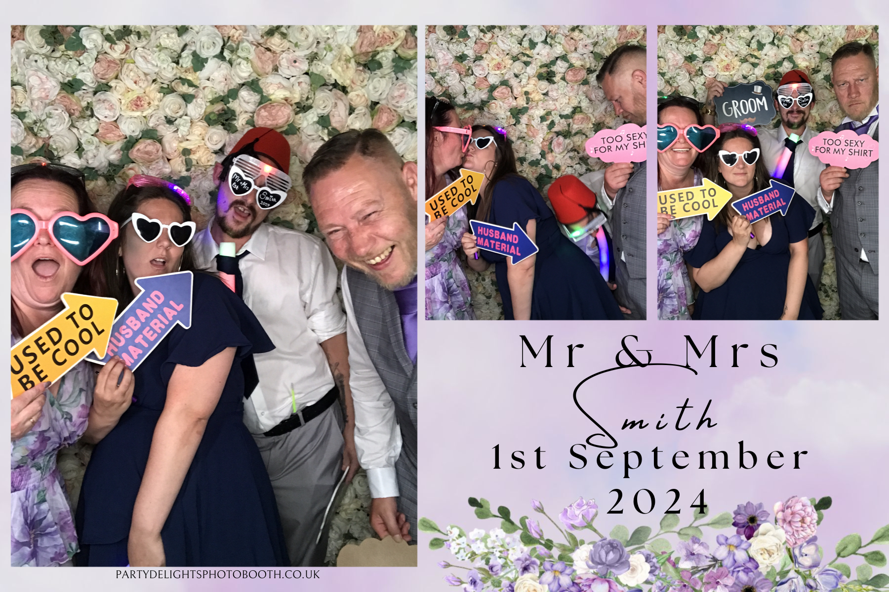 Dani and Michael wedding | View more photos from the event at gallery.partydelightsphotobooth.co.uk/u/PartyDelightsPhotoBooth/Dani-and-Michael-wedding