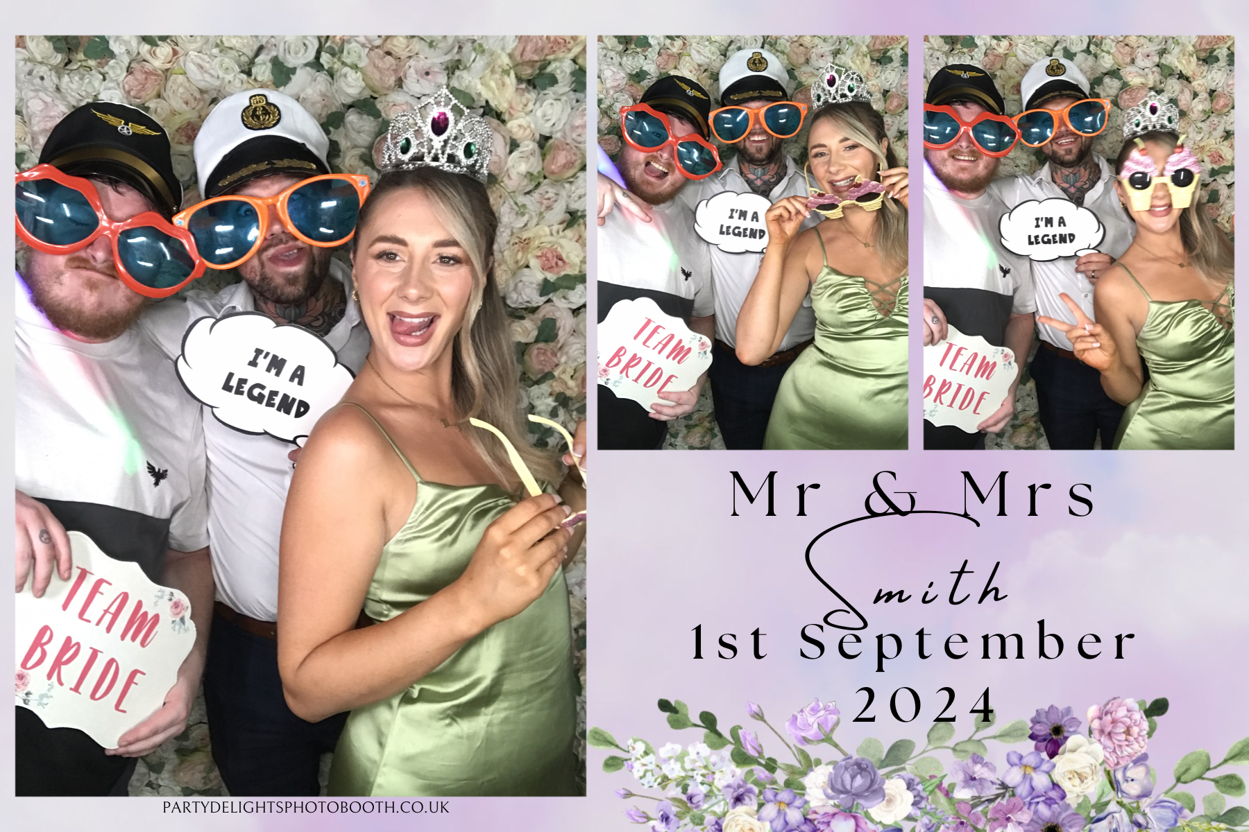 Dani and Michael wedding | View more photos from the event at gallery.partydelightsphotobooth.co.uk/u/PartyDelightsPhotoBooth/Dani-and-Michael-wedding