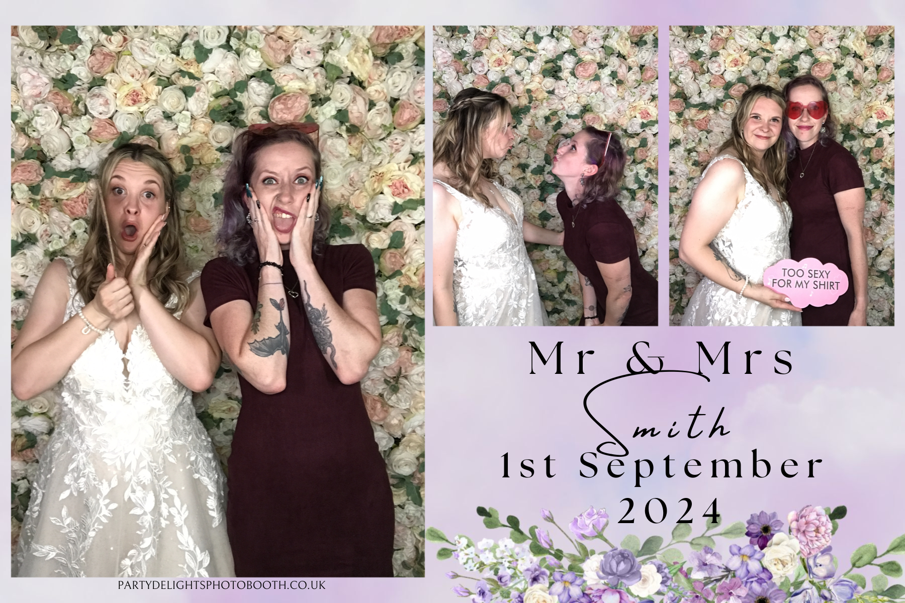 Dani and Michael wedding | View more photos from the event at gallery.partydelightsphotobooth.co.uk/u/PartyDelightsPhotoBooth/Dani-and-Michael-wedding