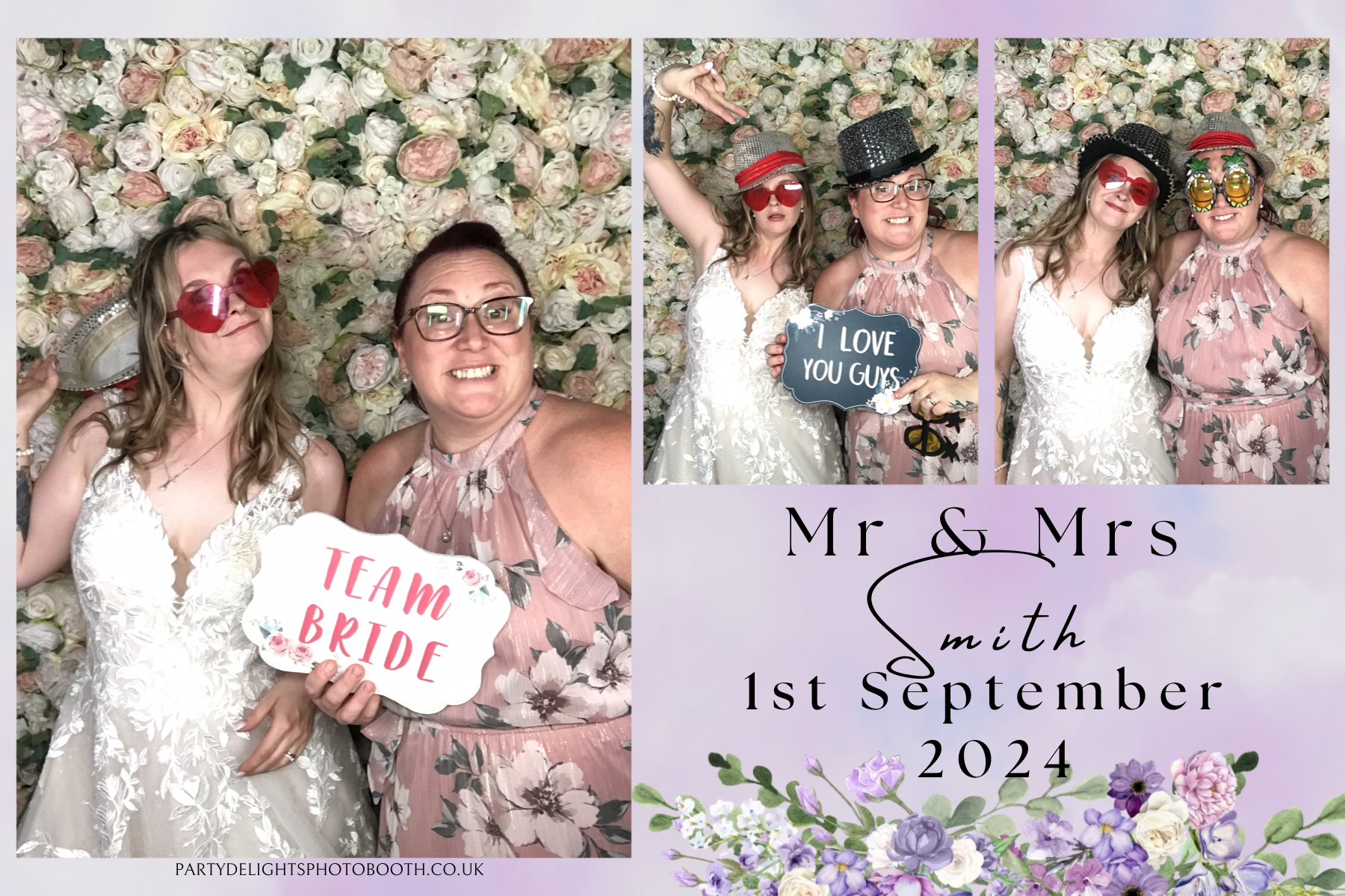 Dani and Michael wedding | View more photos from the event at gallery.partydelightsphotobooth.co.uk/u/PartyDelightsPhotoBooth/Dani-and-Michael-wedding