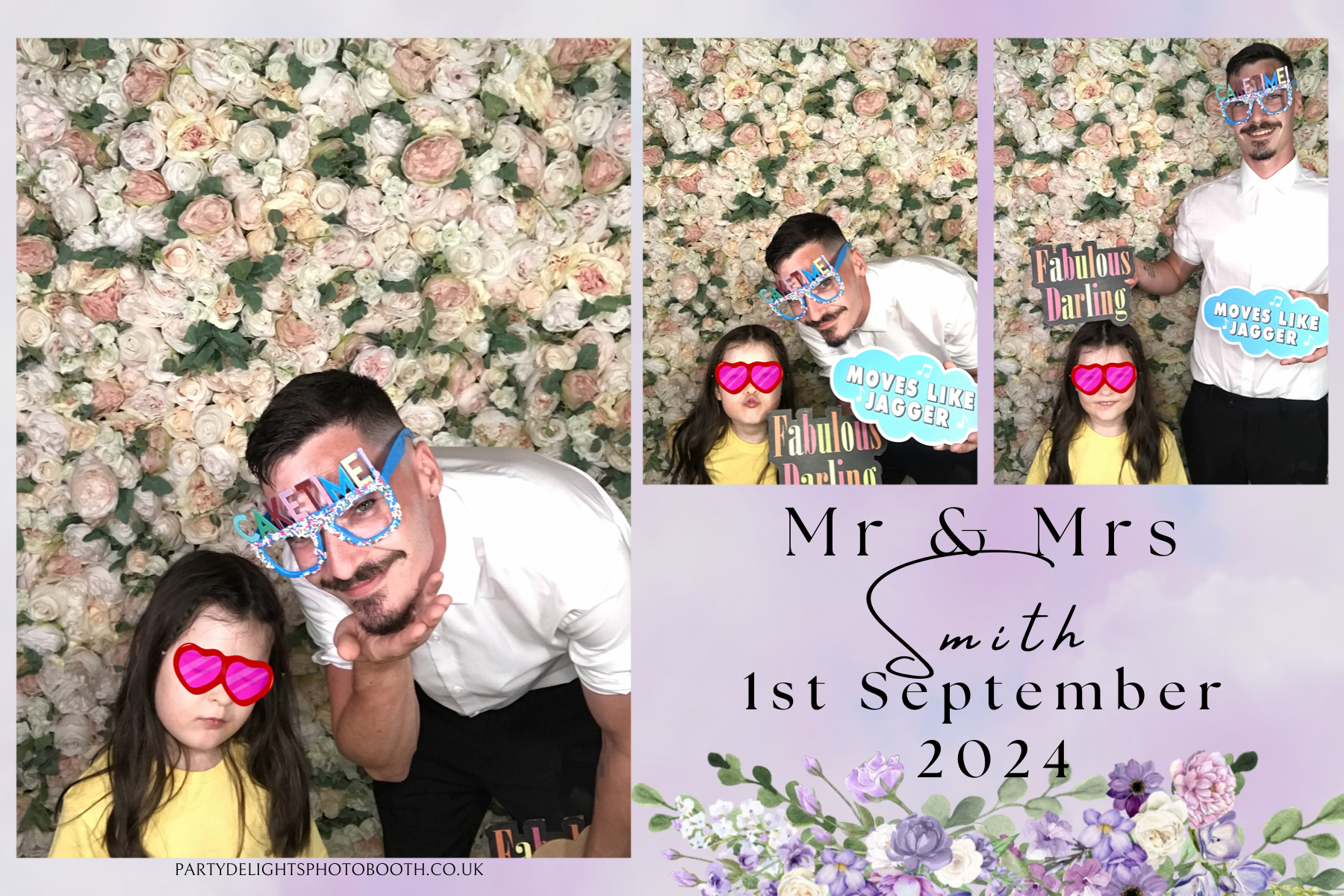 Dani and Michael wedding | View more photos from the event at gallery.partydelightsphotobooth.co.uk/u/PartyDelightsPhotoBooth/Dani-and-Michael-wedding