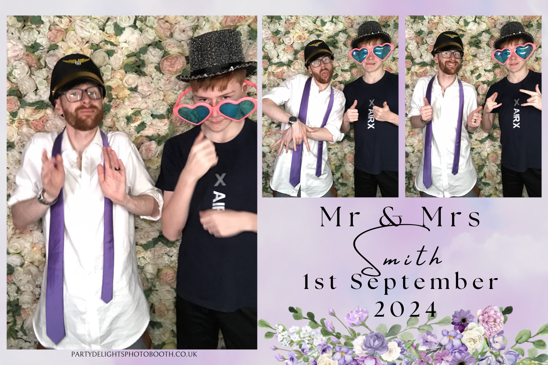 Dani and Michael wedding | View more photos from the event at gallery.partydelightsphotobooth.co.uk/u/PartyDelightsPhotoBooth/Dani-and-Michael-wedding