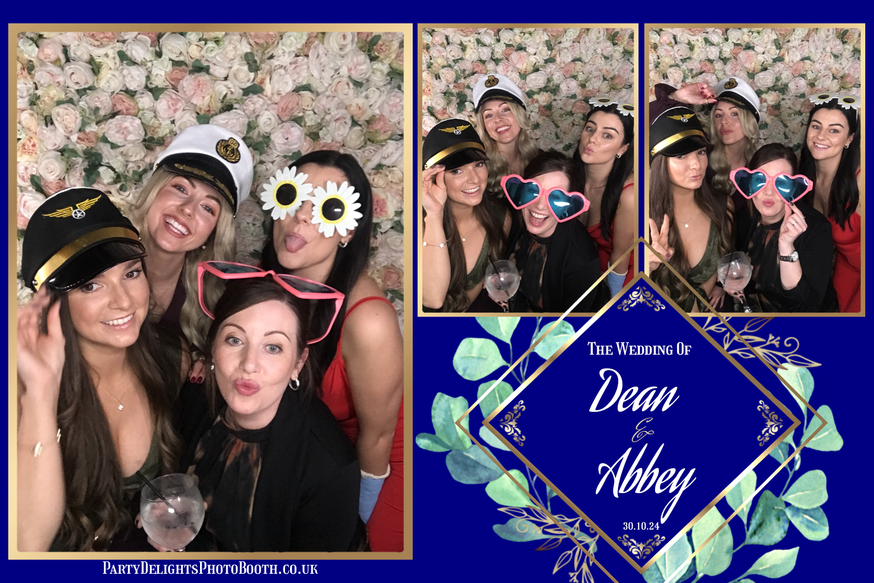 Dean and Abbey's Wedding | View more photos from the event at gallery.partydelightsphotobooth.co.uk/u/PartyDelightsPhotoBooth/Dean-and-Abbeys-Wedding