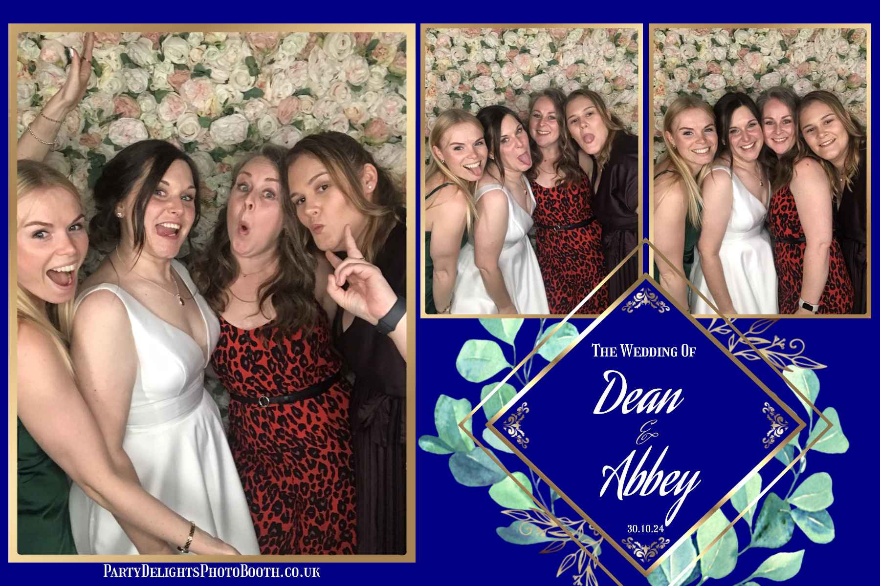 Dean and Abbey's Wedding | View more photos from the event at gallery.partydelightsphotobooth.co.uk/u/PartyDelightsPhotoBooth/Dean-and-Abbeys-Wedding