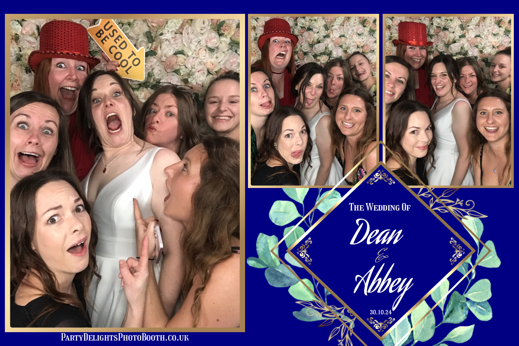 Dean and Abbey's Wedding | View more photos from the event at gallery.partydelightsphotobooth.co.uk/u/PartyDelightsPhotoBooth/Dean-and-Abbeys-Wedding