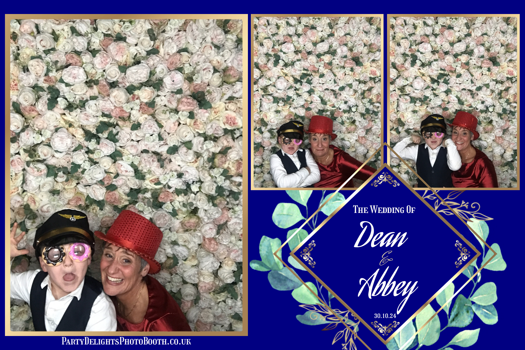 Dean and Abbey's Wedding | View more photos from the event at gallery.partydelightsphotobooth.co.uk/u/PartyDelightsPhotoBooth/Dean-and-Abbeys-Wedding